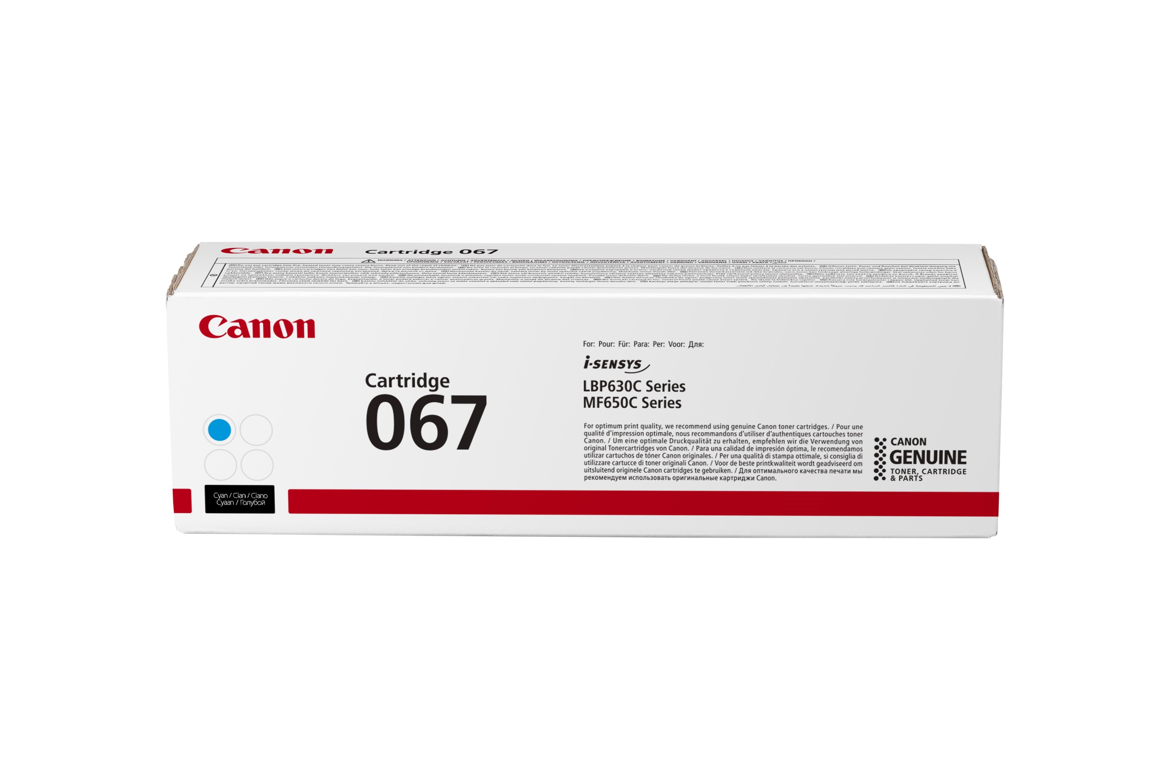 Canon Crg 067 / 5101c002 Cyan - Druckerzubehoer Tinte Toner