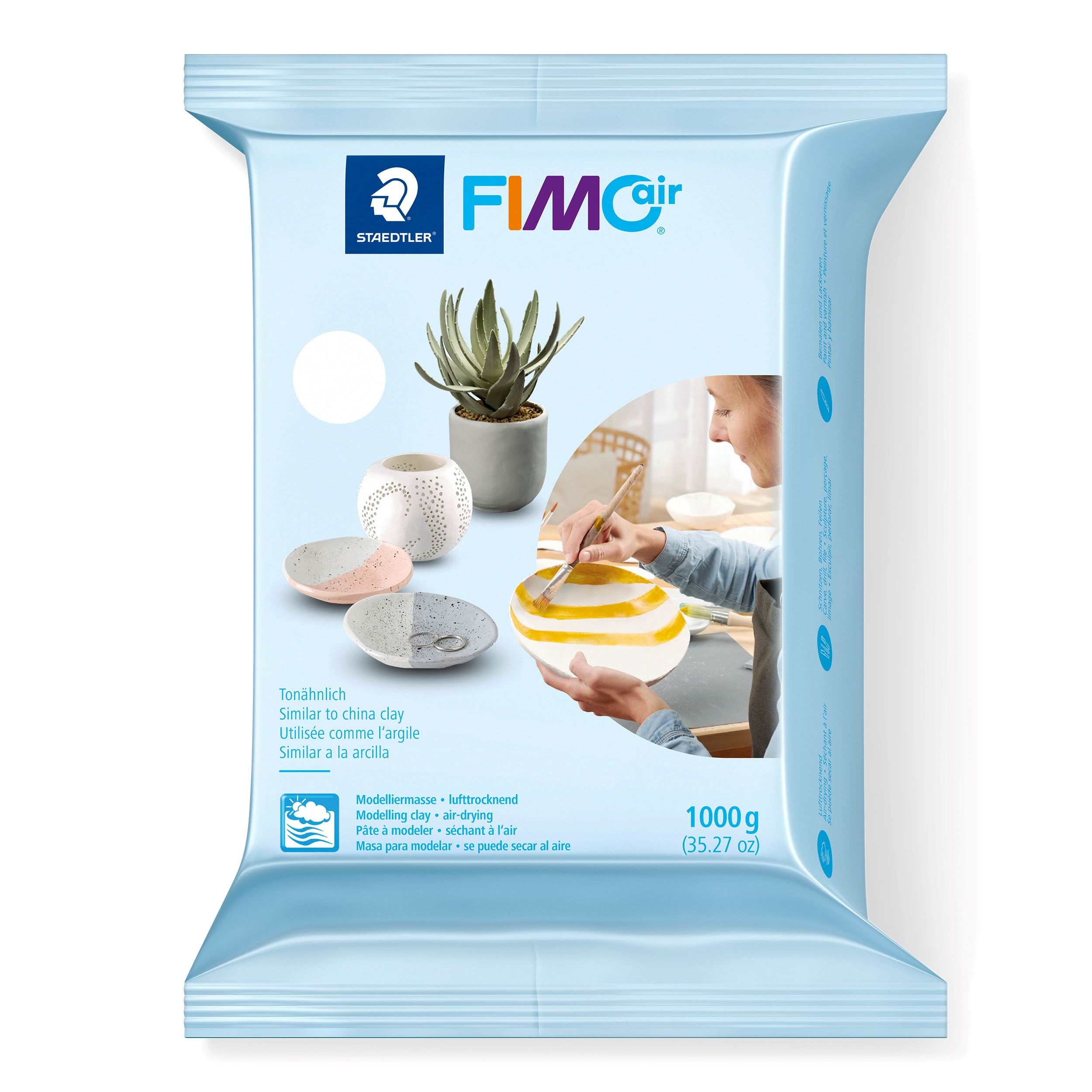 Staedtler Fimoair White 1000g - Konferenz Und Praesentation