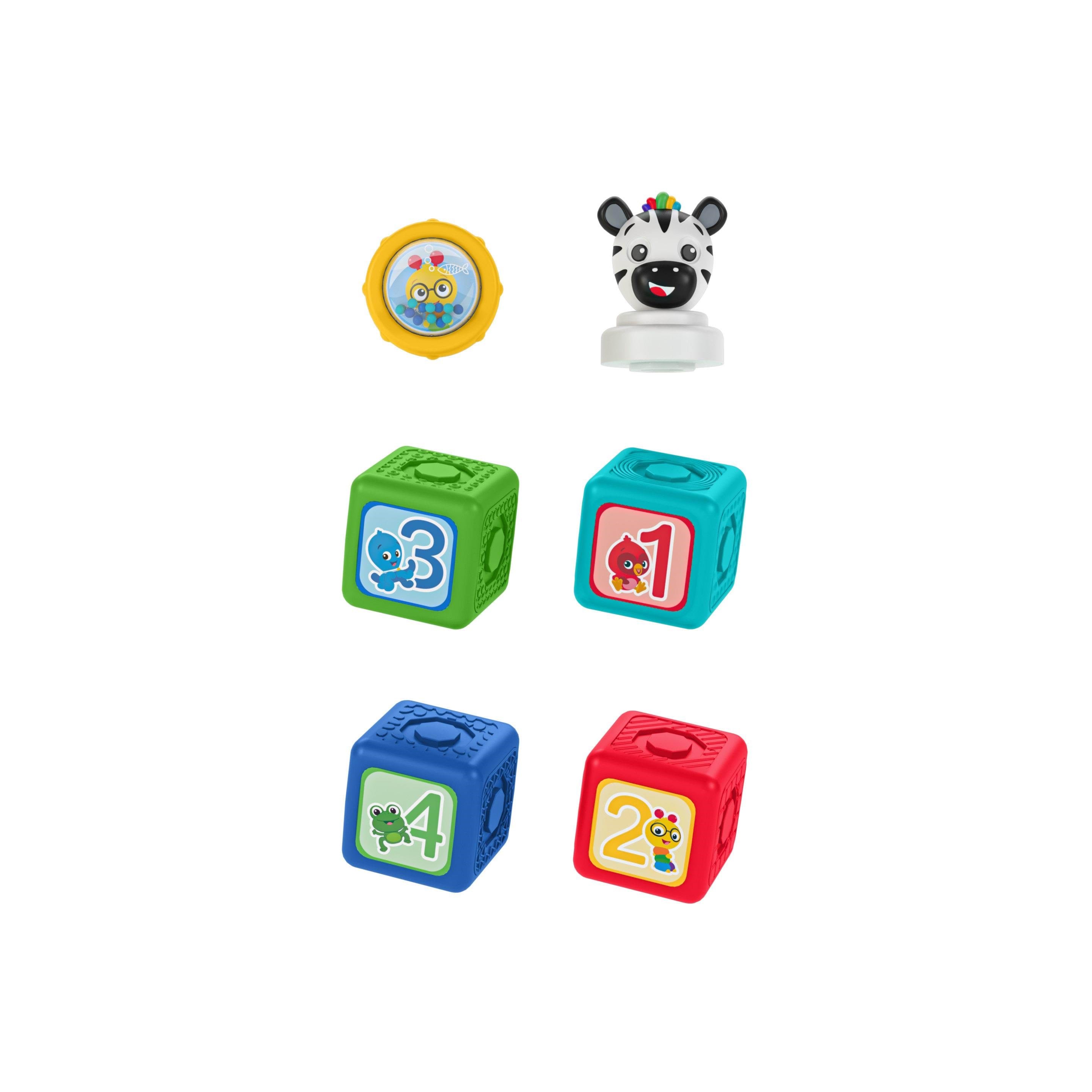 Baby Einstein Add & Stack Magnetic Activity Blocks - Baby Spielzeug Be-16657