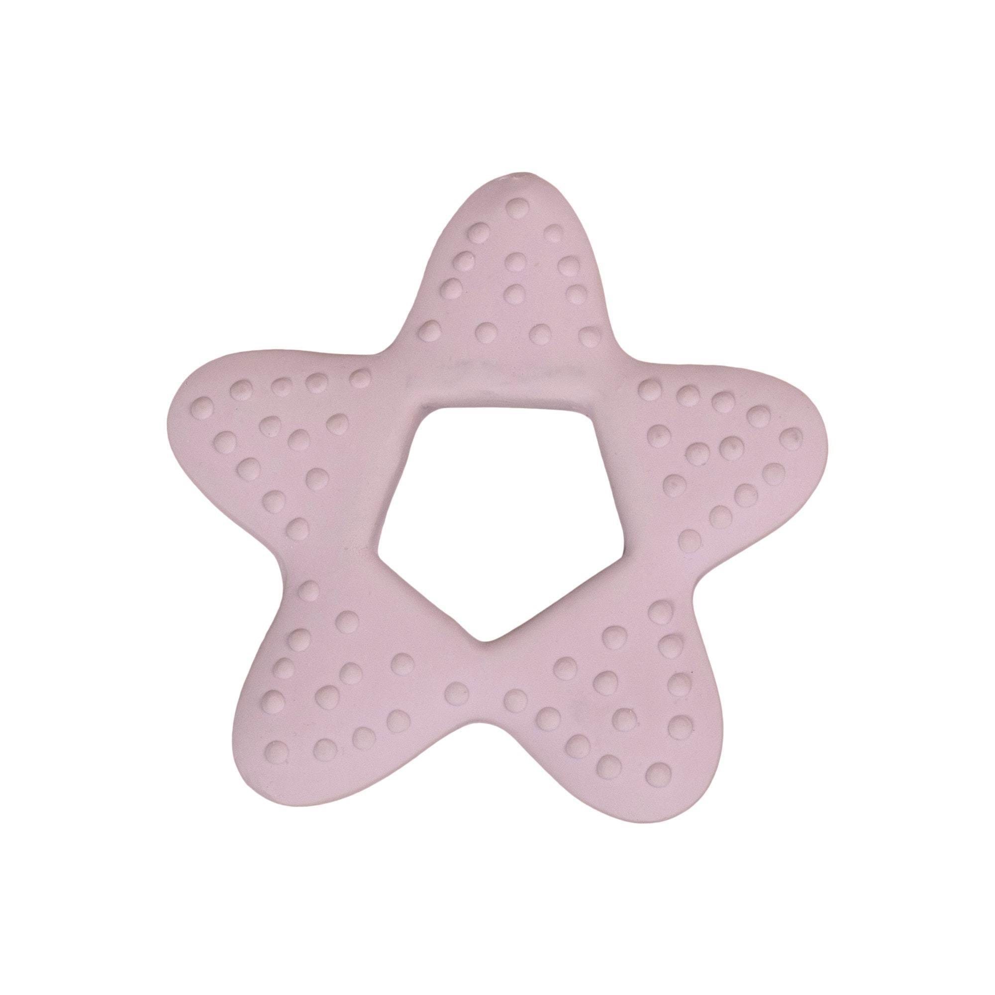 Filibabba Teether - Star Rubber - Light Lavender - Baby Spielzeug