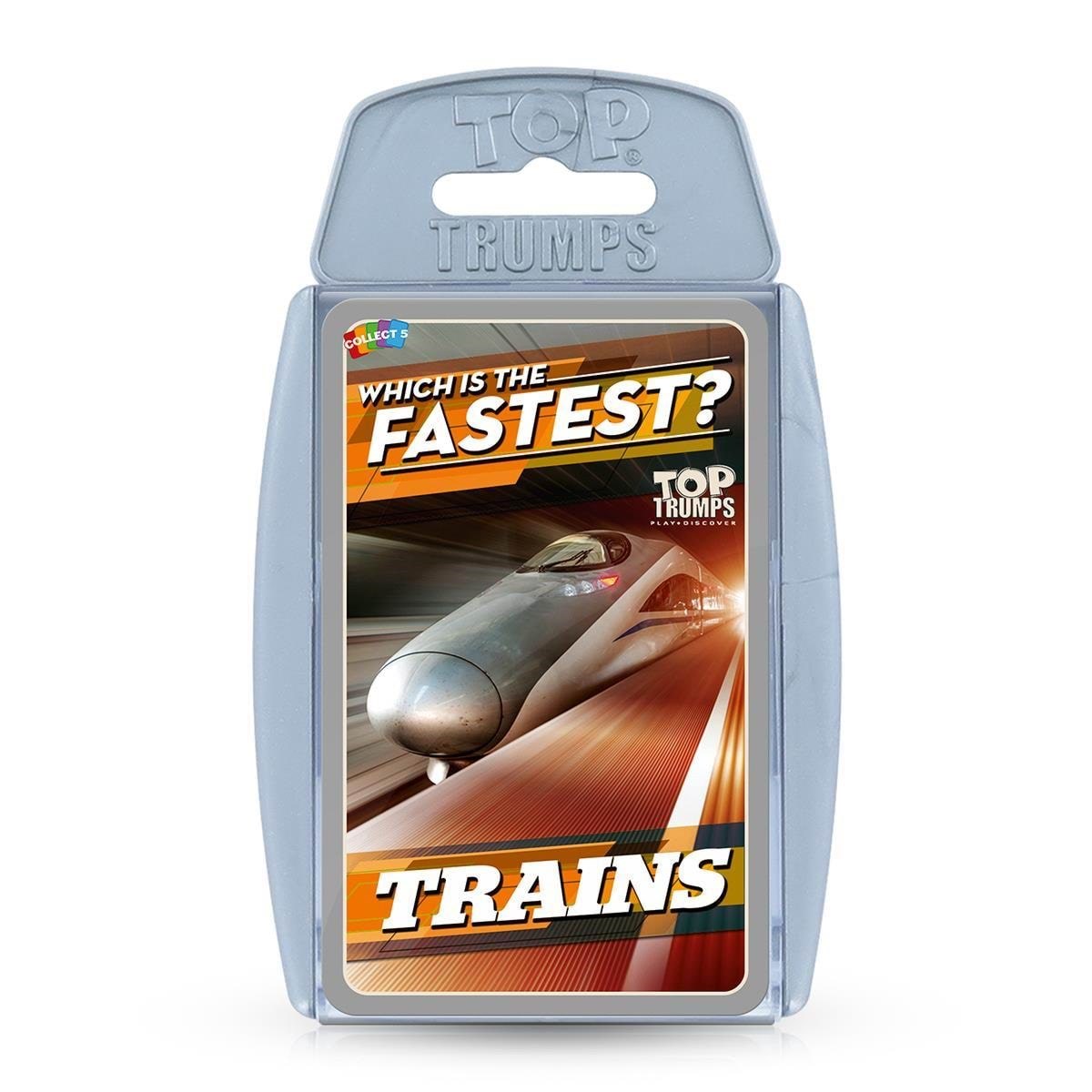 Winning Moves Trains Top Trumps Card Game (English) - Brettspiele 5036905044332
