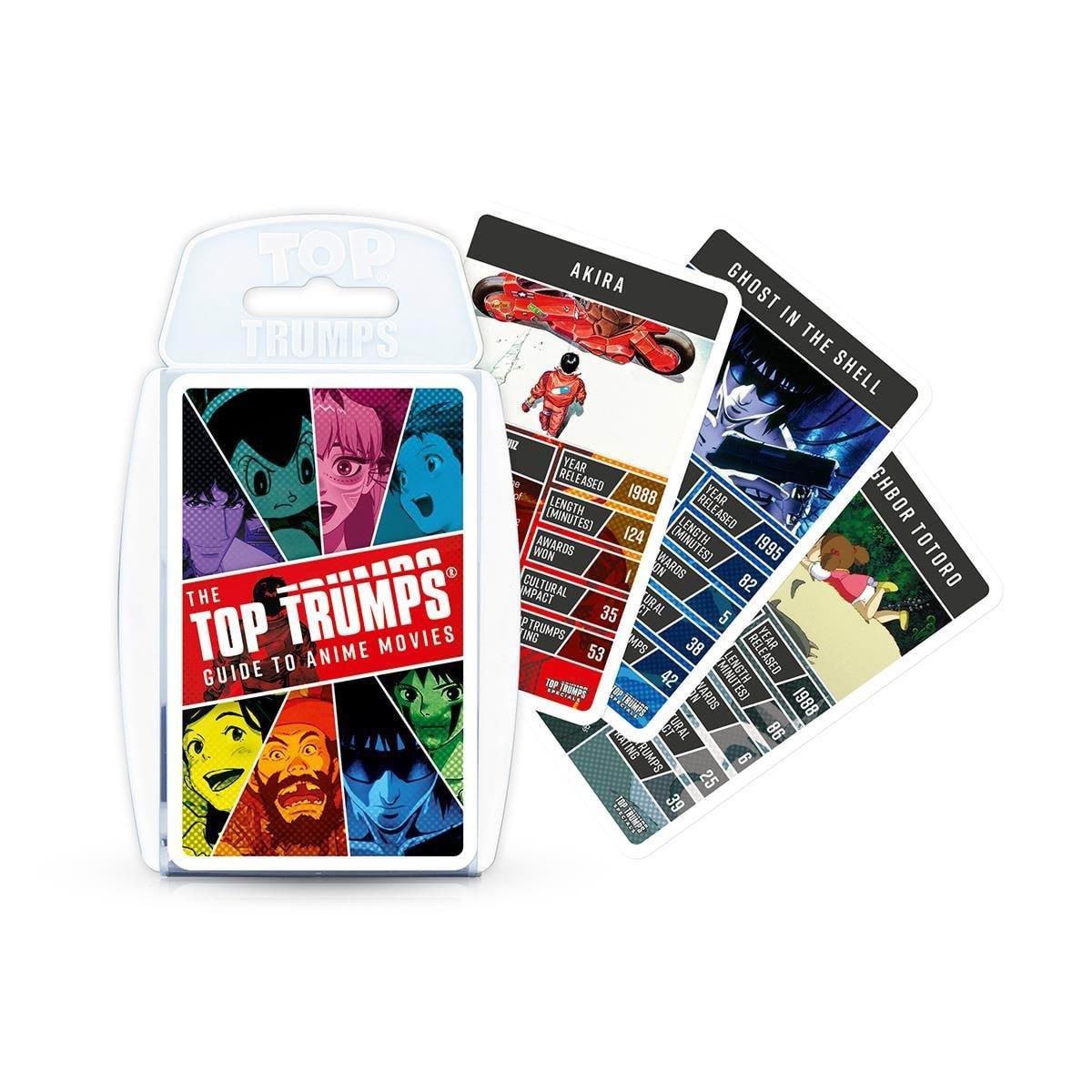 Winning Moves Guide to Anime Movies Top Trumps Card Game (English) - Brettspiele