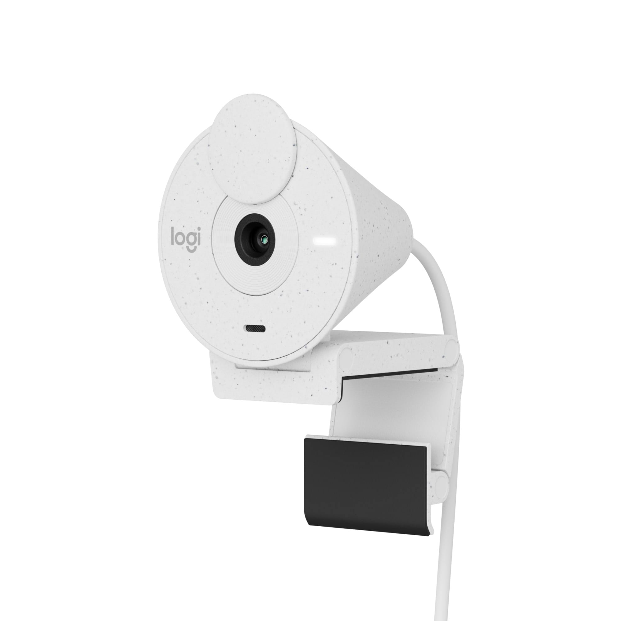 Logitech Brio 300 Full HD Webcam (Off-white) - Webcams