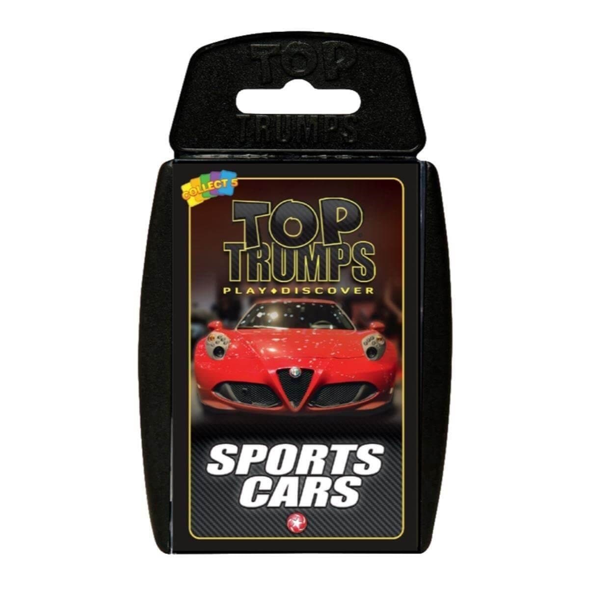 Winning Moves Sports Cars Top Trumps Card Game (English) - Brettspiele