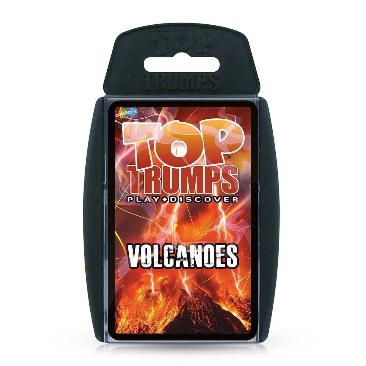 Winning Moves Volcanoes Top Trumps Card Game (English) - Brettspiele