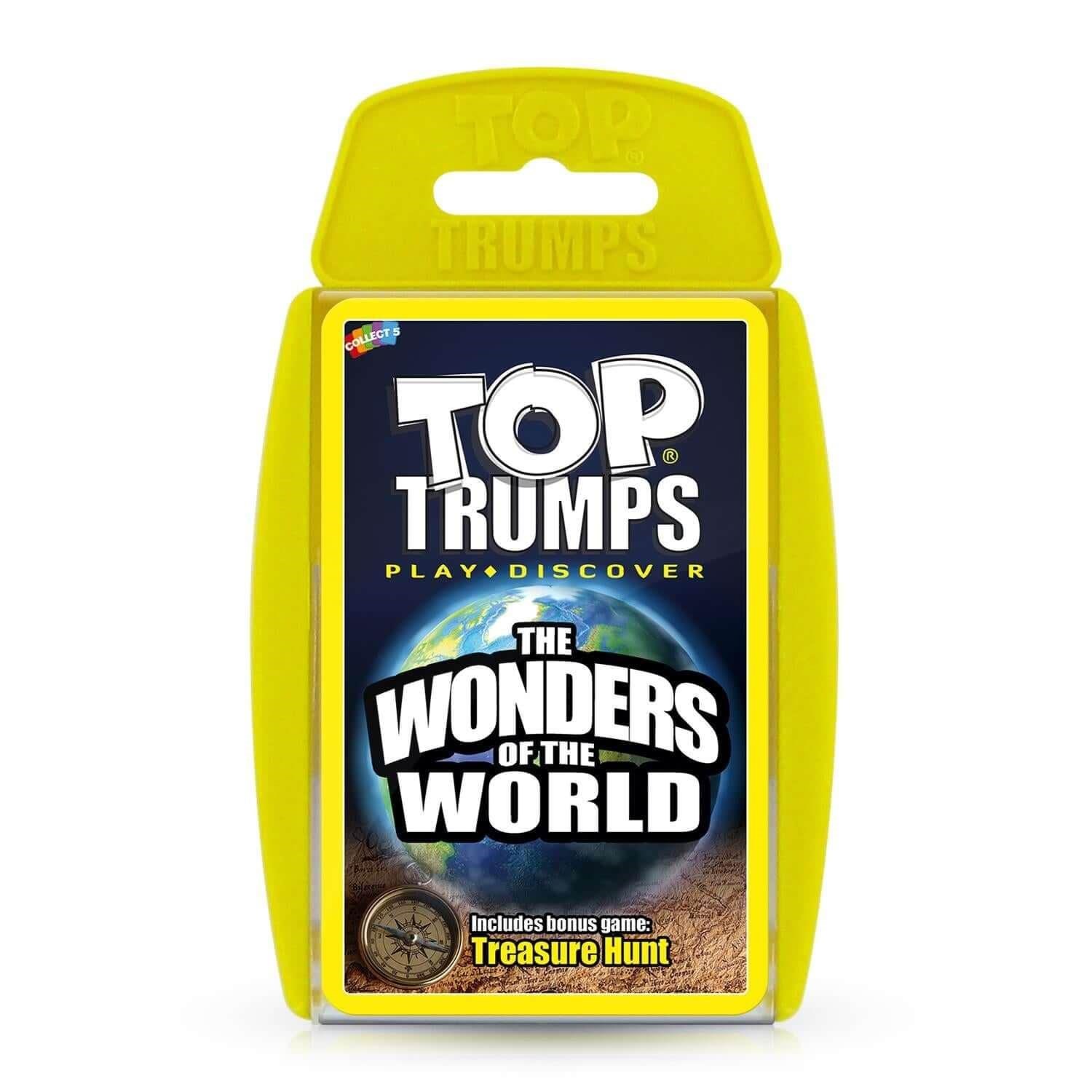 Winning Moves The Wonders of The World Top Trumps Card Game (English) - Brettspiele 5036905044400