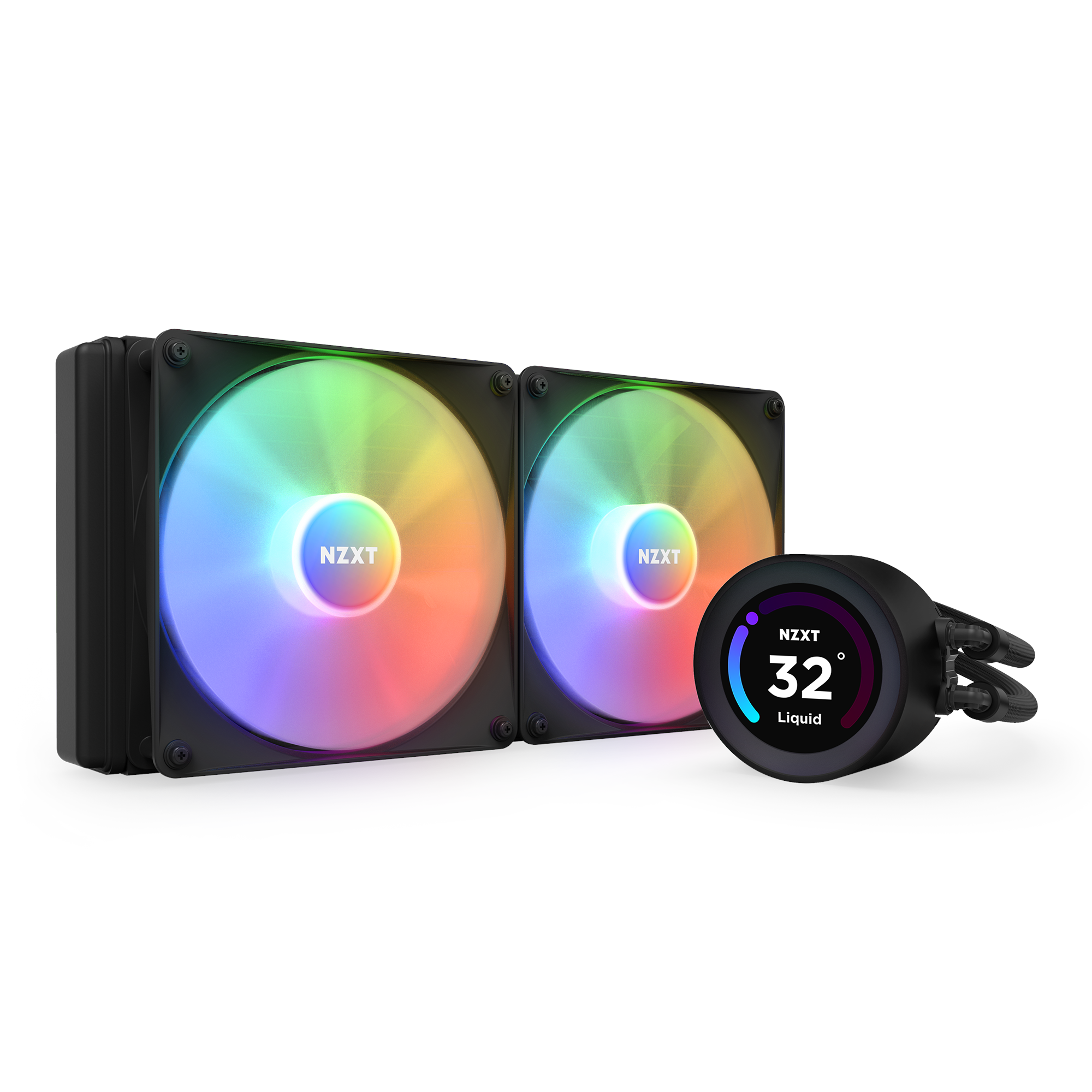Nzxt Kraken Elite 280 Black Rgb - Cpu-wasserkühlung - Max 32 Dba - Cpu Kuehler