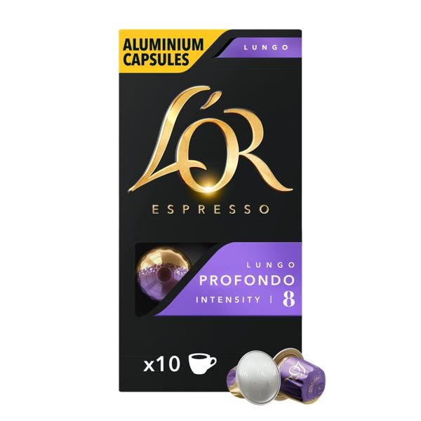 L'or Capsules Lungo Profondo - 10 Pcs - Kaffeezubereitung