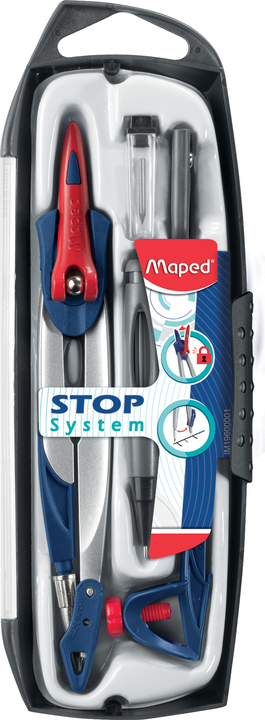 Maped Stop System Compass 5-piece - Utensilien Zum Schreiben Und Zeichnen 196101
