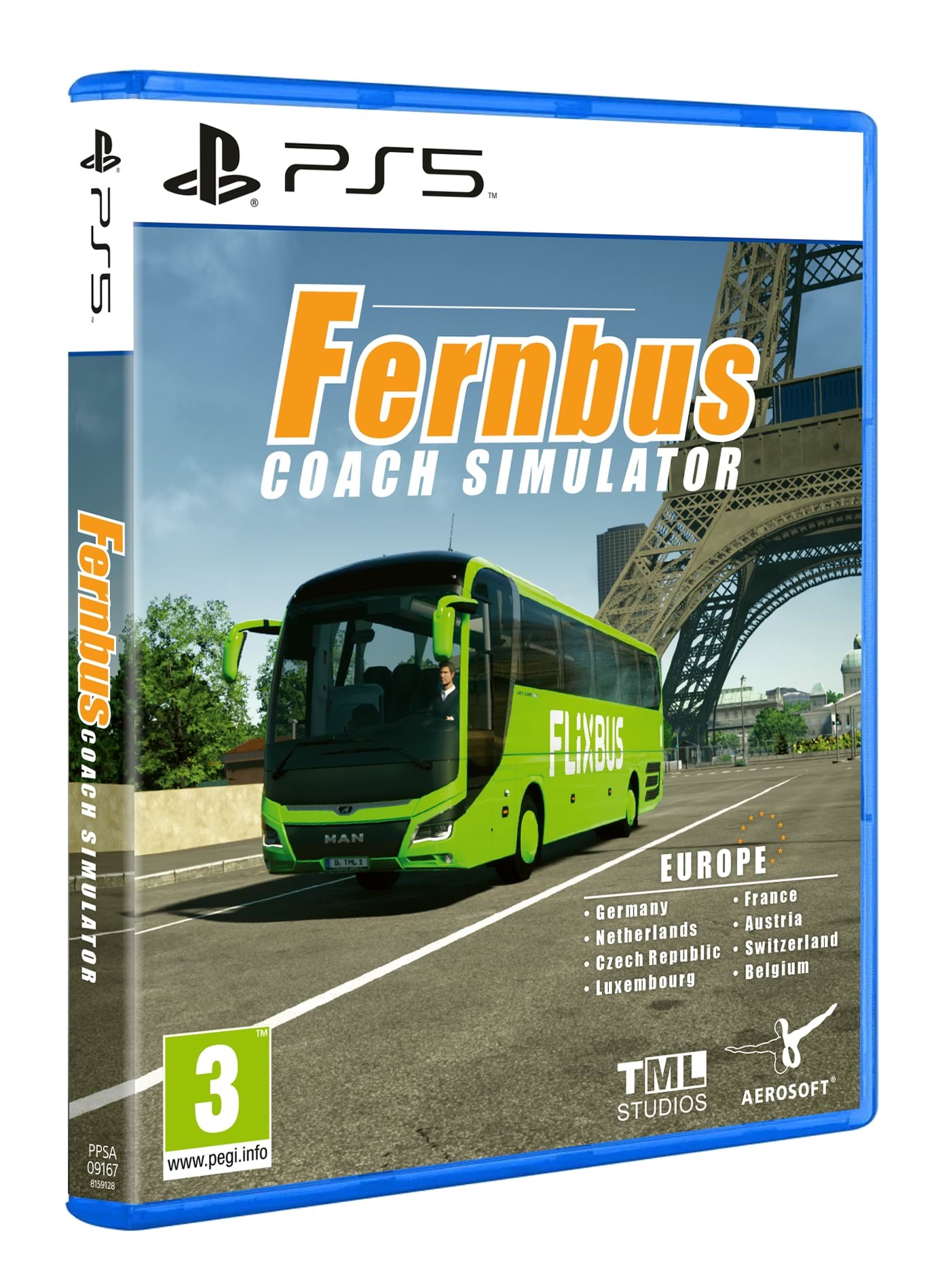 Fernbus Coach Simulator - Sony Playstation 5 - Simulator - Pegi 3 - Spiele 4015918159128