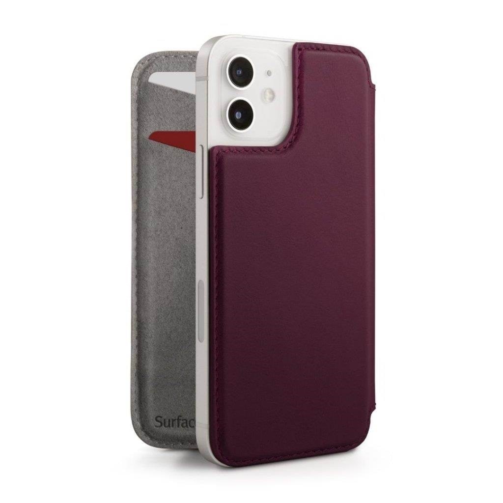 Twelve South Surfacepad For Iphone 12 Mini - Razor Thin Nappa Leather - Handys Cover Cases 12-2043