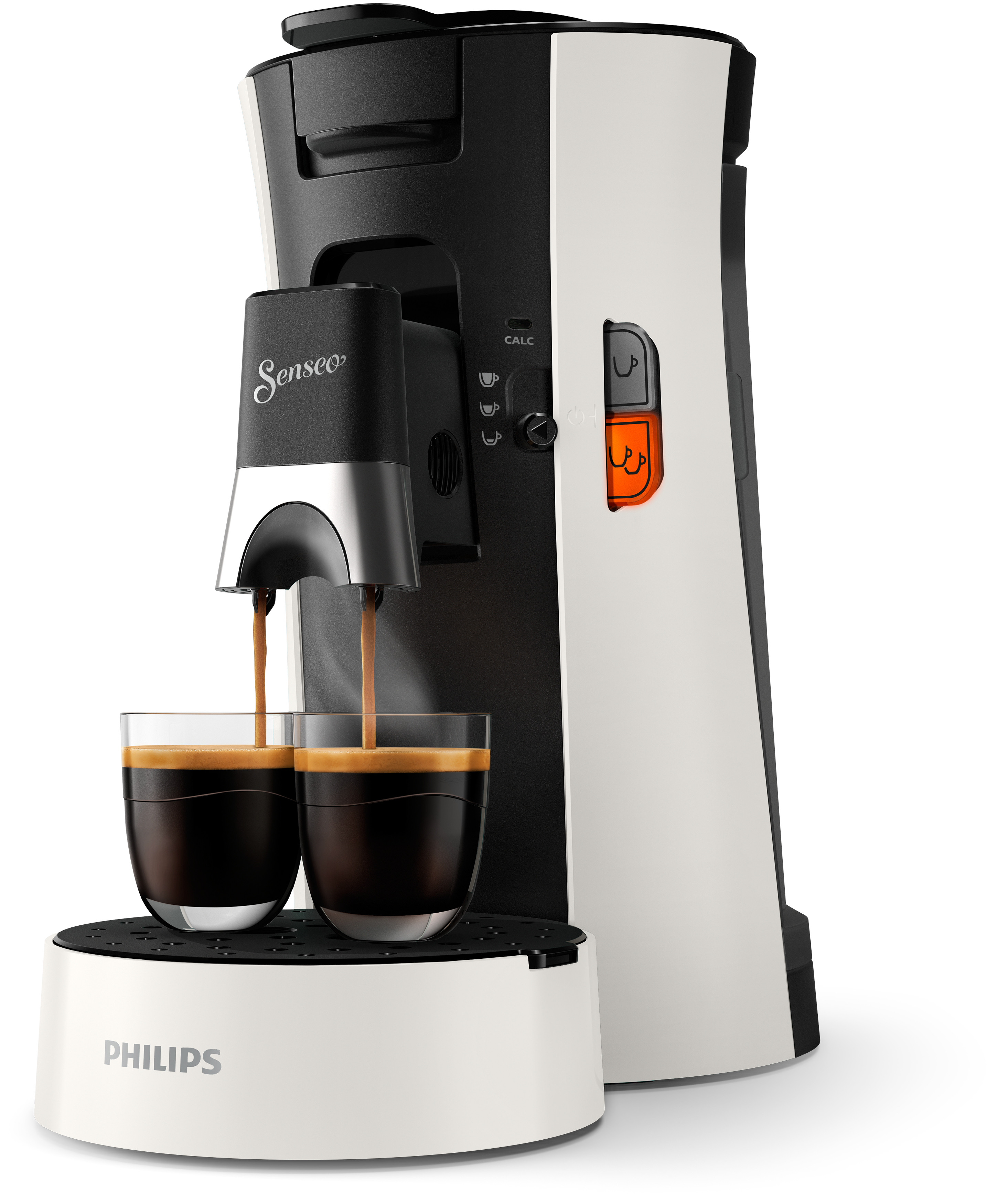 Philips Senseo Select Star White - Kaffeezubereitung Weiß Csa230/01