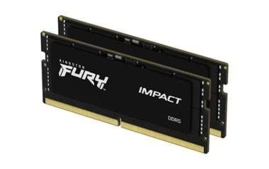 Kingston Fury Impact Ddr5-5600 - 32gb - Cl40 - Dual Channel (2 Pcs) - Schwarz - Ram Kf556s40ibk2-32