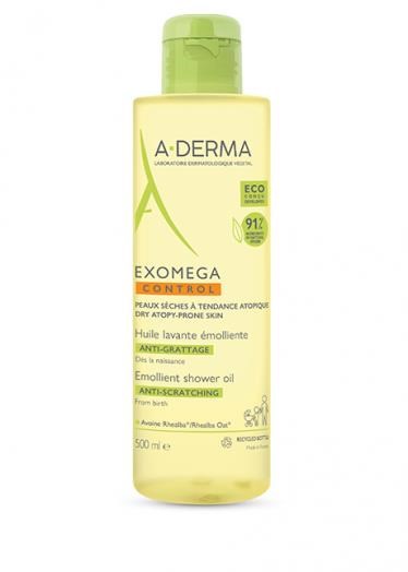 A-derma Exomega Control Emolient Shower Oil 500 ml - Koerperpflege