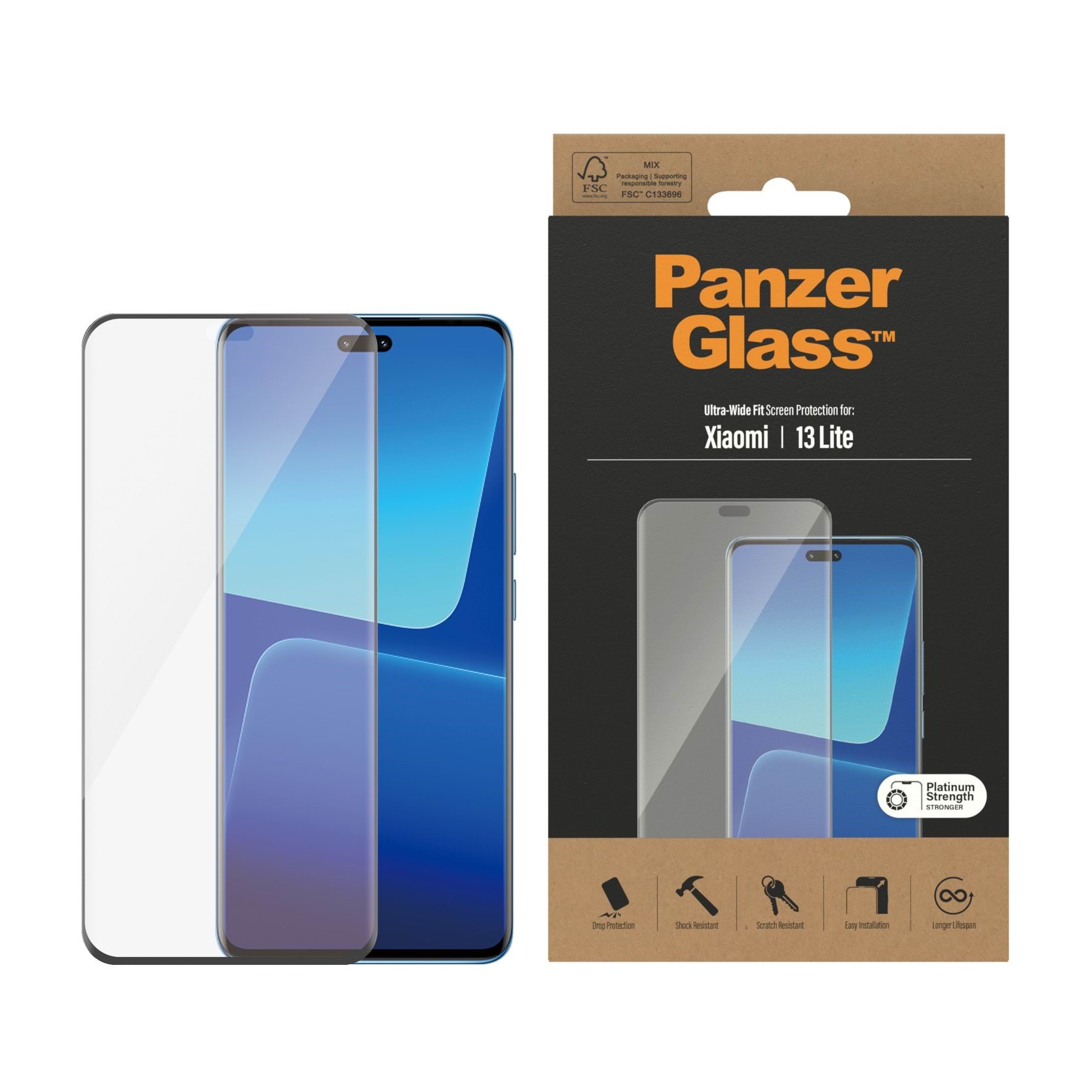 Panzerglass Screen Protector Xiaomi Redmi 13 Lite - Handys Schutzfolie