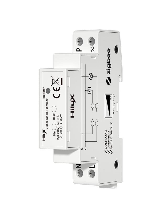Hilux Zigbee Din Rail Dimmer - 250w - Lampen