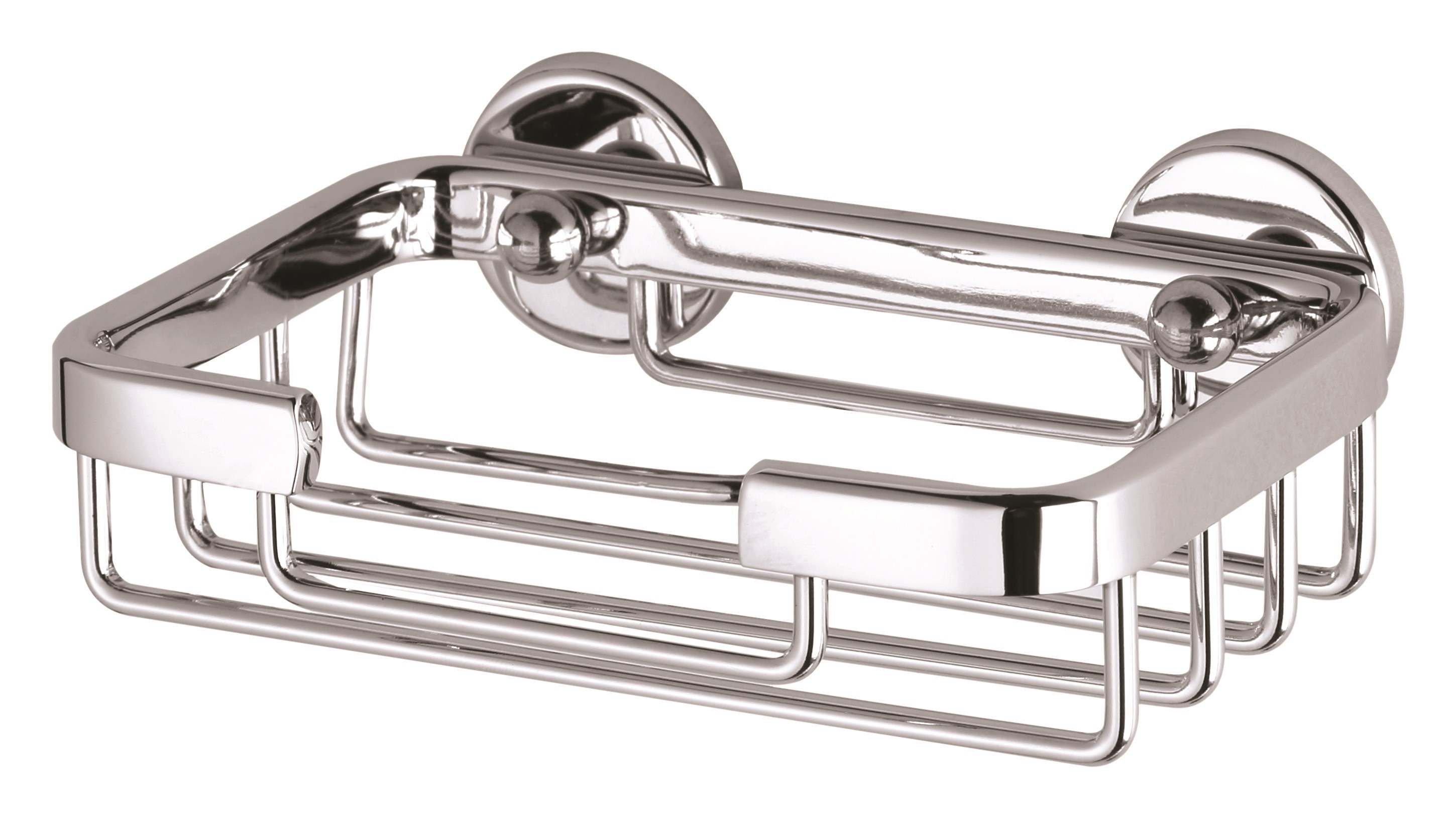 Tesa Aluxx Selbstklebender Dusch-seifenkorb - Badezimmerzubehoer 40208-00000-00