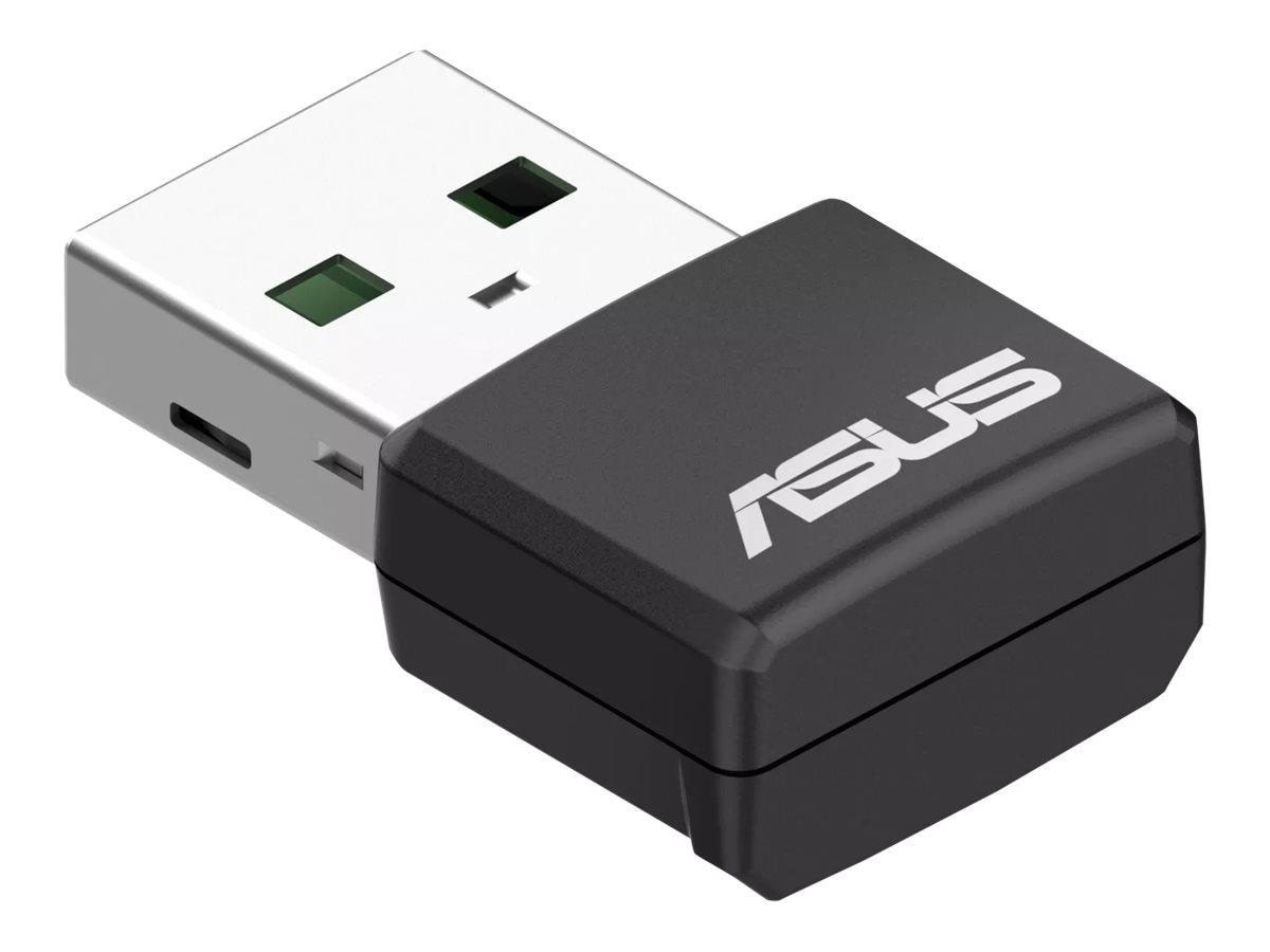 Asus Usb-ax55 Nano - Usb 2.0 -Wi-fi 6 - Mu-mimo - Netzwerkadapter Netzkarte Druckserver Usw