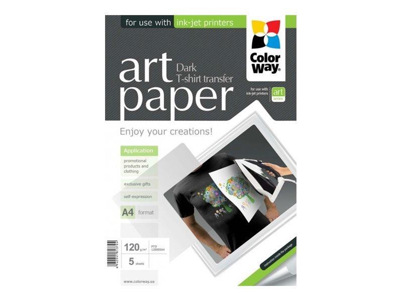 Colorway Art T-shirt Transfer Special Dark - Papier Fotopapier Und Etiketten