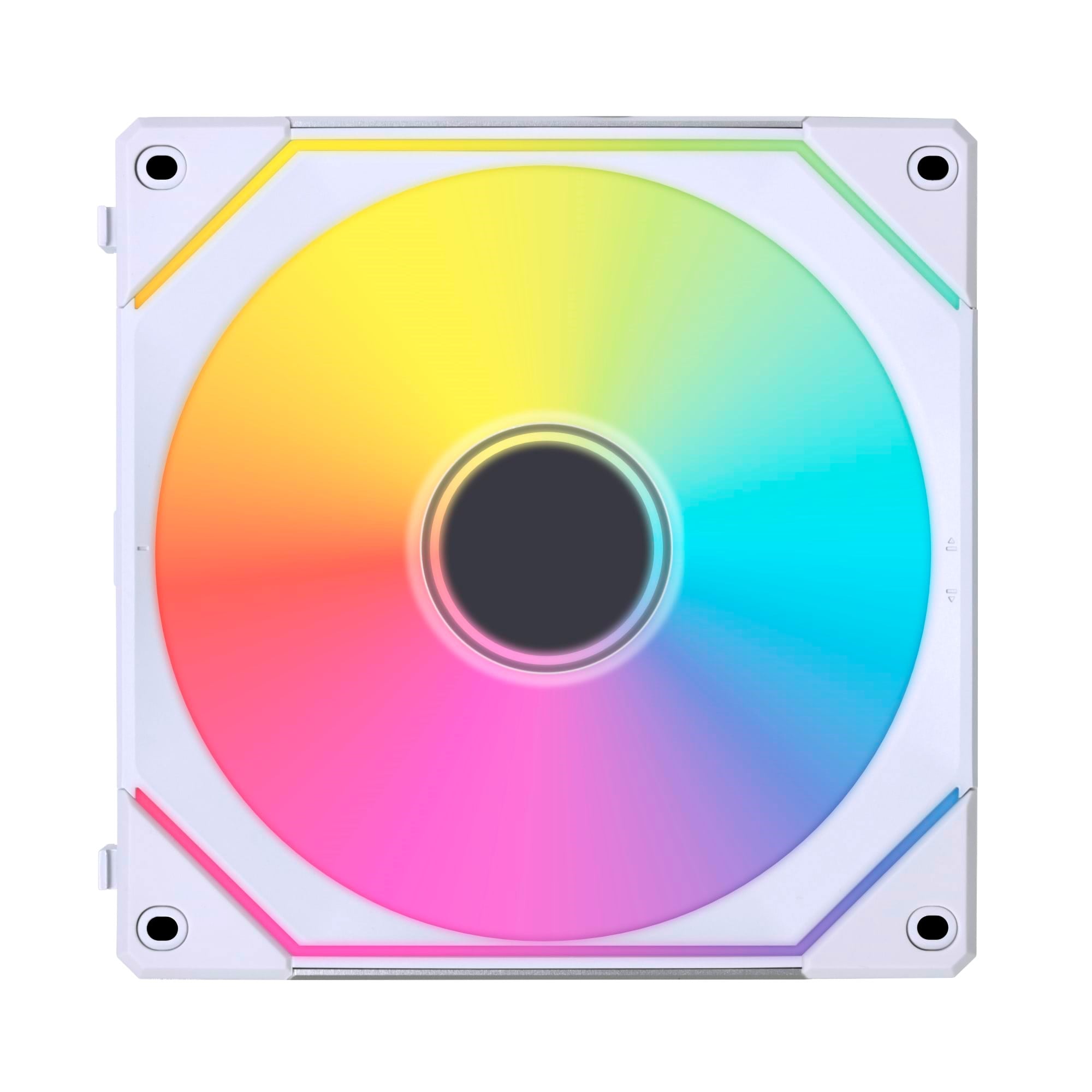 Lian Li Uni Fan Sl-inf 140 White - Gehäuselüfter - 140mm - Weiß Mit Rgb Led - 28 Dba - Gehaeuseluefter Uf-slin140-1w