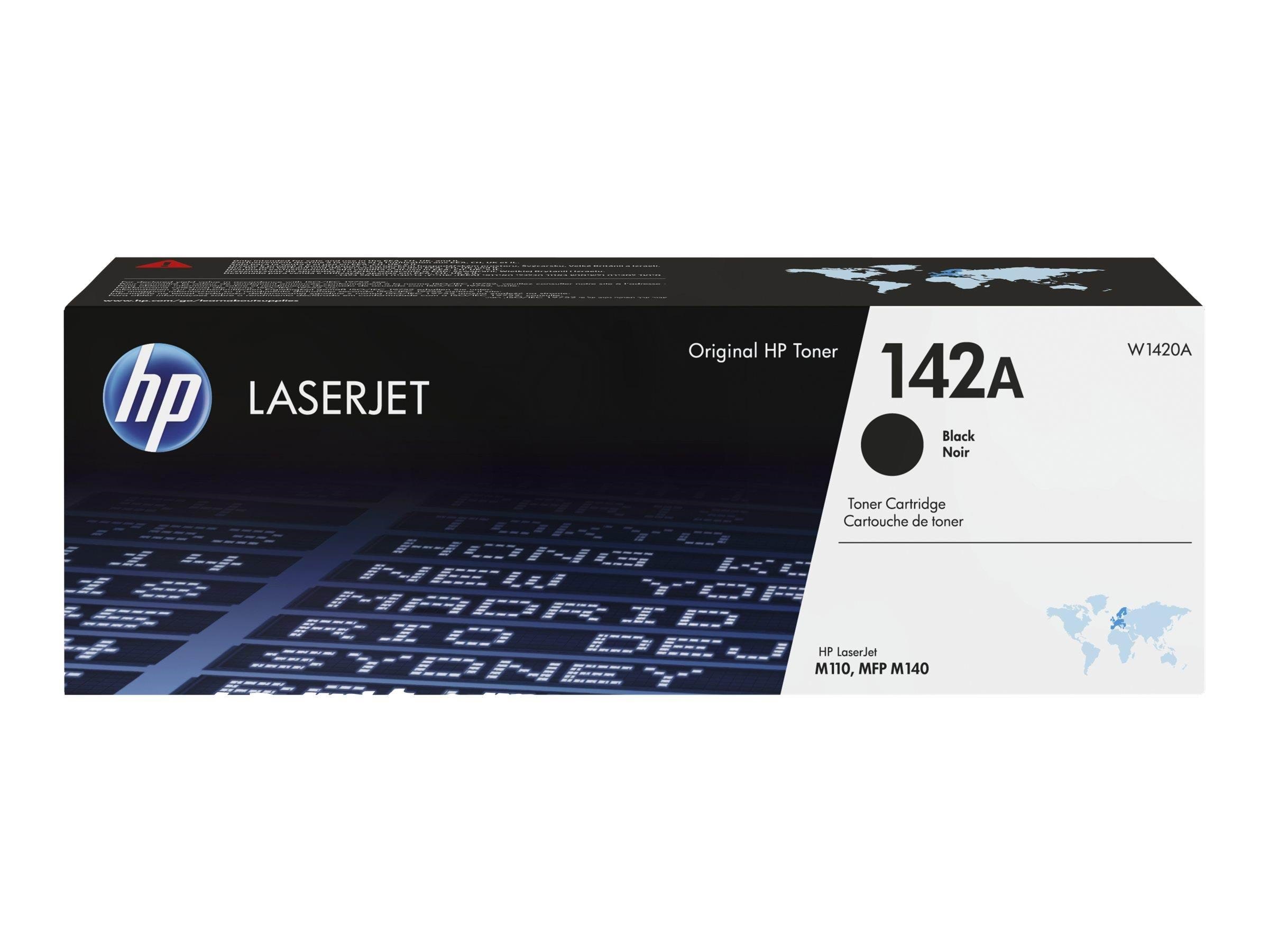 HP 142a / W1420a - Black Toner - Druckerzubehoer Tinte Toner