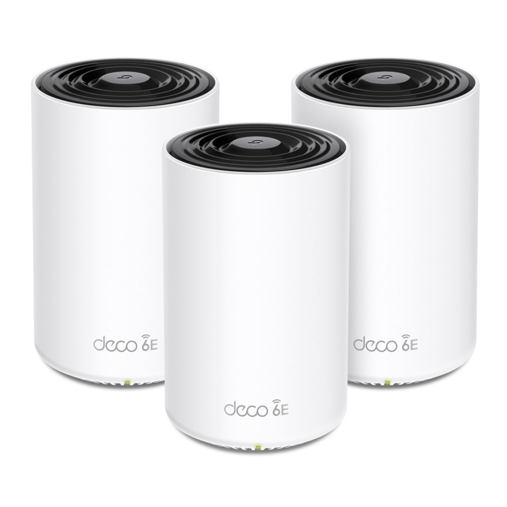 Tp-link Deco Xe75 Pro Axe5400 Tri-band Mesh Wifi 6E System (3-pack) - Mesh Router 802.11a/b/g/n/ac/ax (Wi-fi 6E) - Wlan Router