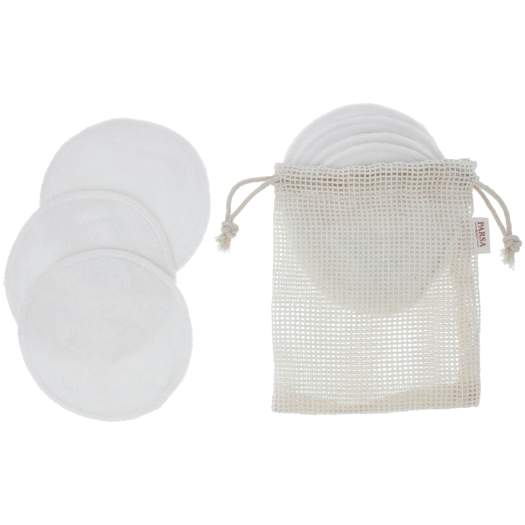 Parsa Velvety Cleansing Pads Made of Bamboo - Gesichtspflege