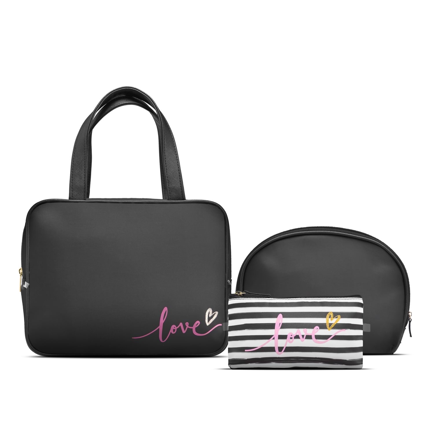 Gillian Jones 3-piece Toiletry Set - Kosmetik Spiegel