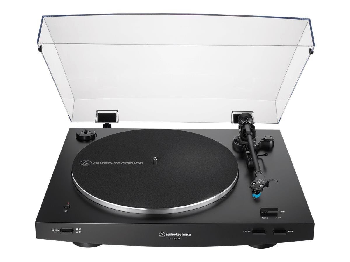 Audio-technica At-lp3xbt - Automatisch - Riemenantrieb - Bluetooth - Plattenspieler Schwarz At-lp3xbtbk