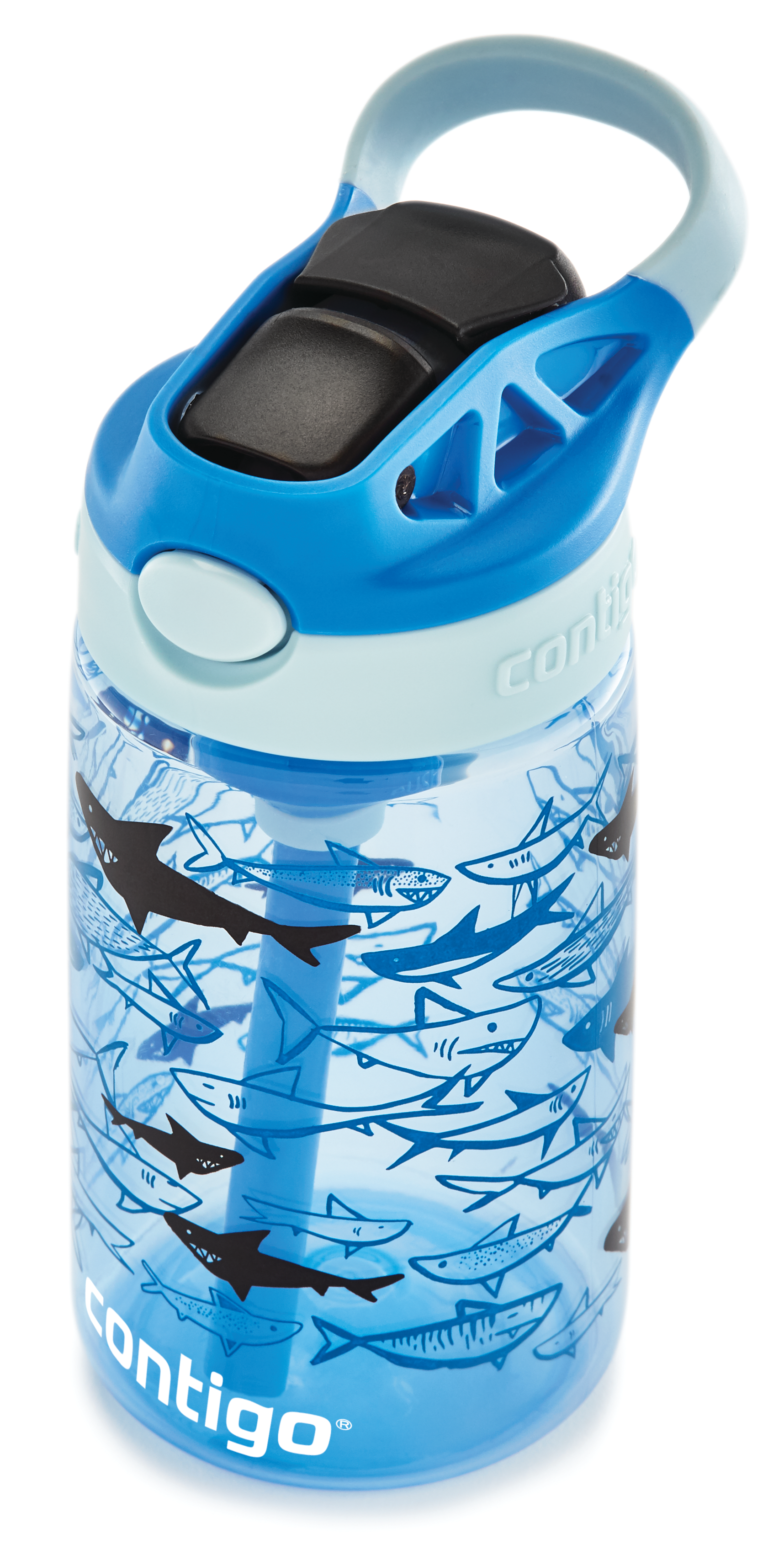 Contigo Easy Clean Blue Sharks 420ml - Kuechenzubehoer 2127476