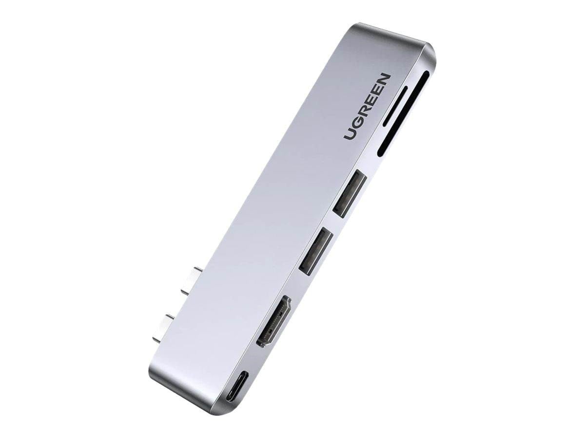 Ugreen 6-in-2 Usb C Hub - Docking Station - Usb-c 3.1 Gen 2 / Thunderbolt 3 - Hdmi - Dockingstationen 80856