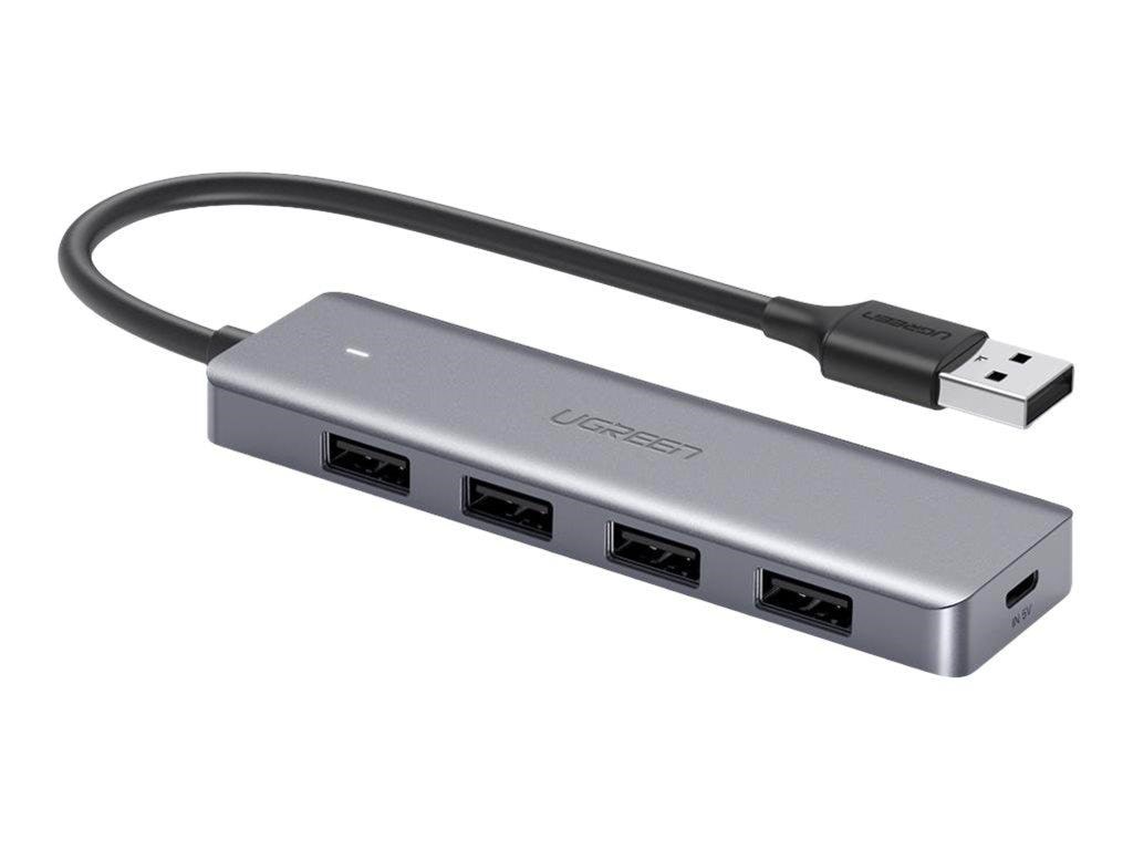 Ugreen Usb 3.0 Hub Usb-hubs - Usb 3.0 - 4 - Silber - Usb Hubs
