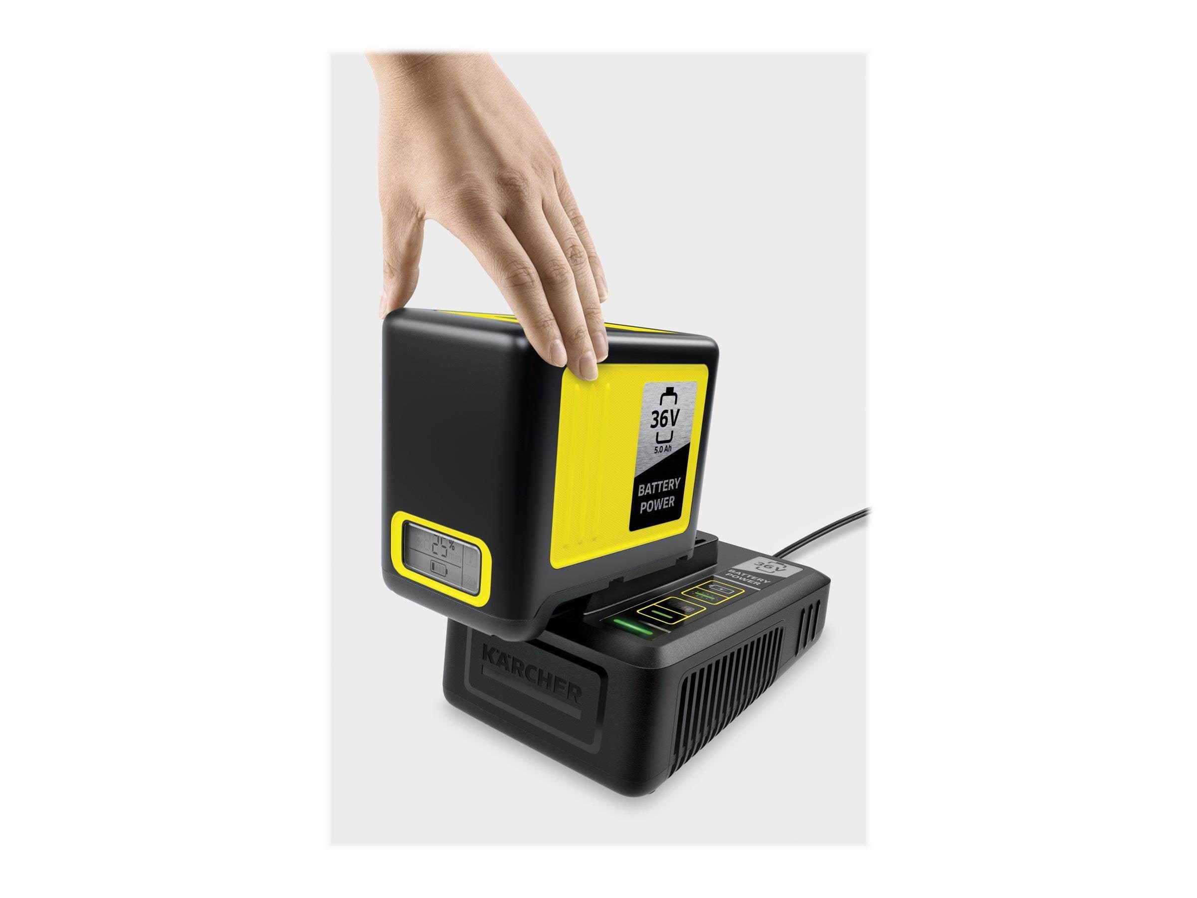 Kärcher Battery Charger - With Battery - Li-ion - Akkus Ladegeraete