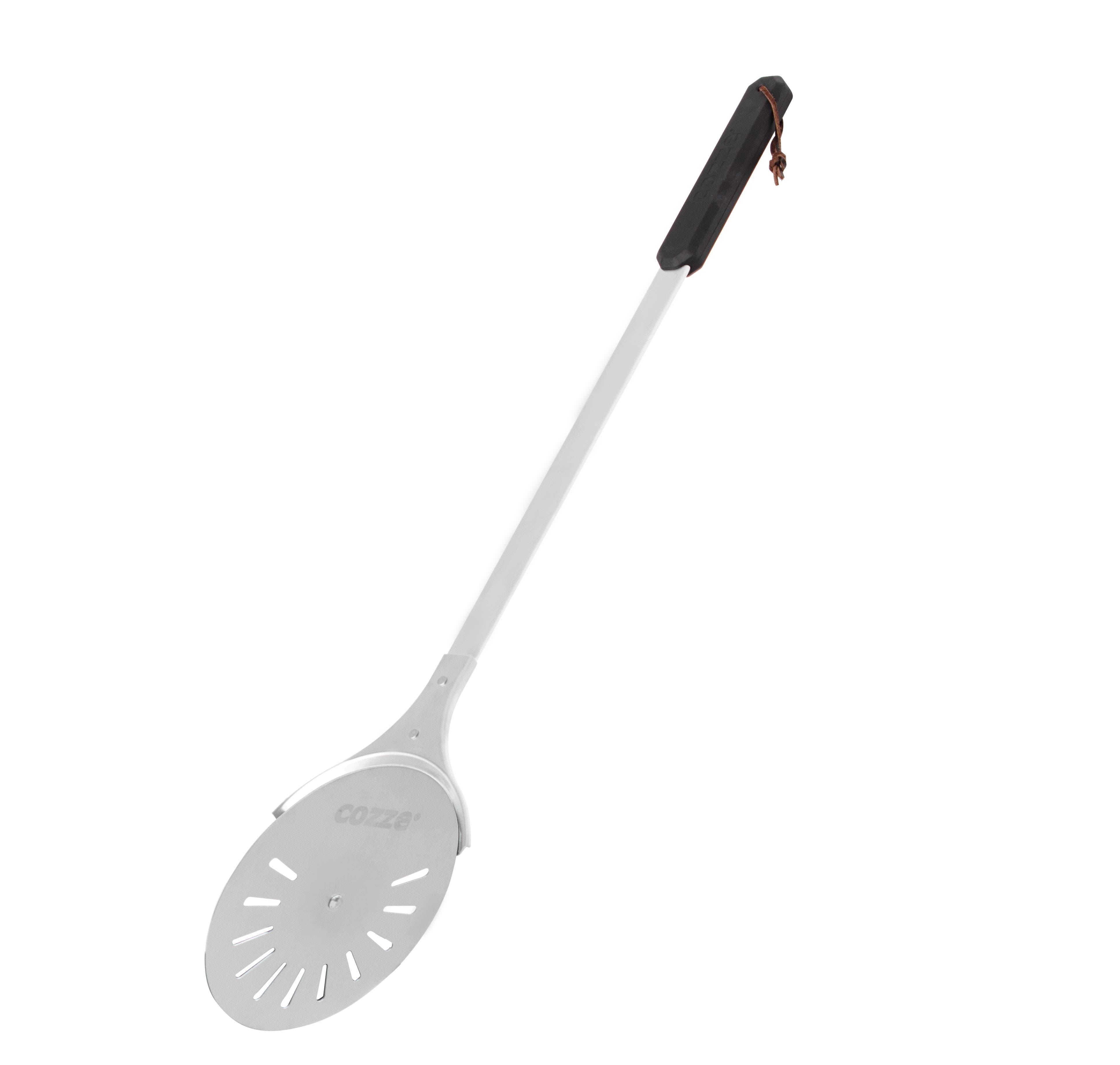 Cozze Drehbarer Pizzaspachtel Ø18x76 cm Aus Edelstahl - Grill Und Zubehoer 90323