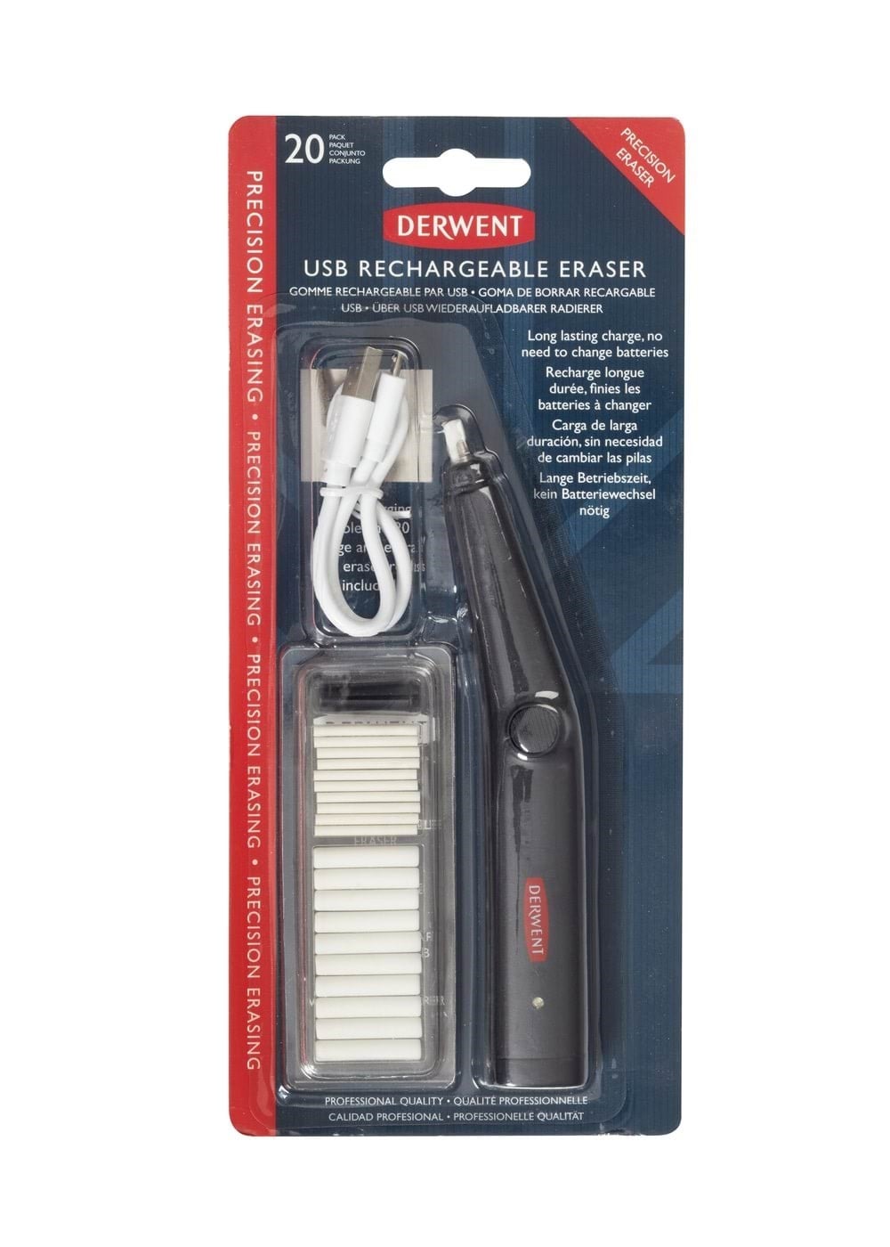 Derwent Usb Rechargeable Eraser - Utensilien Zum Schreiben Und Zeichnen 2305810