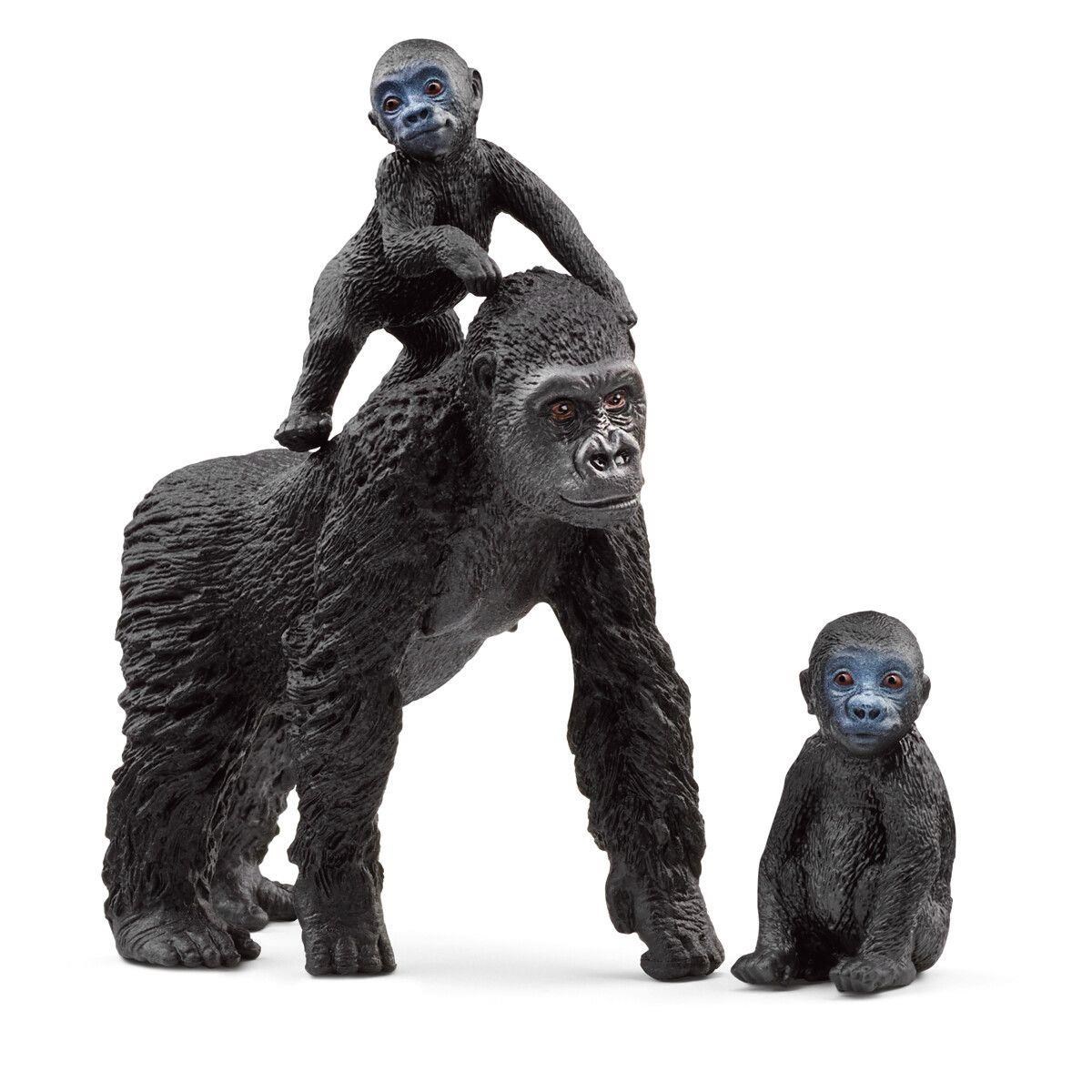 Schleich Gorillafamilie