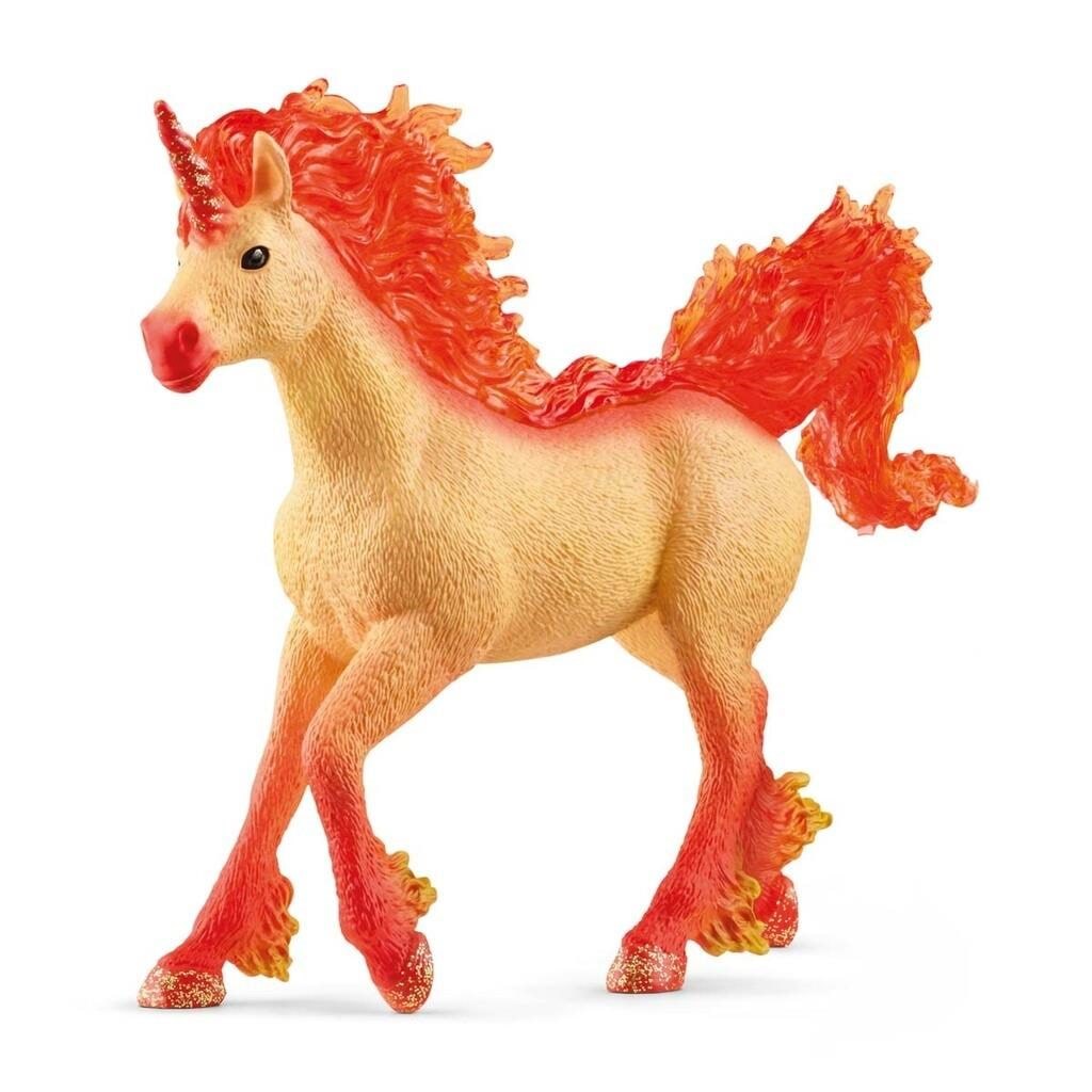 Schleich Elementa Feuer-einhornhengst