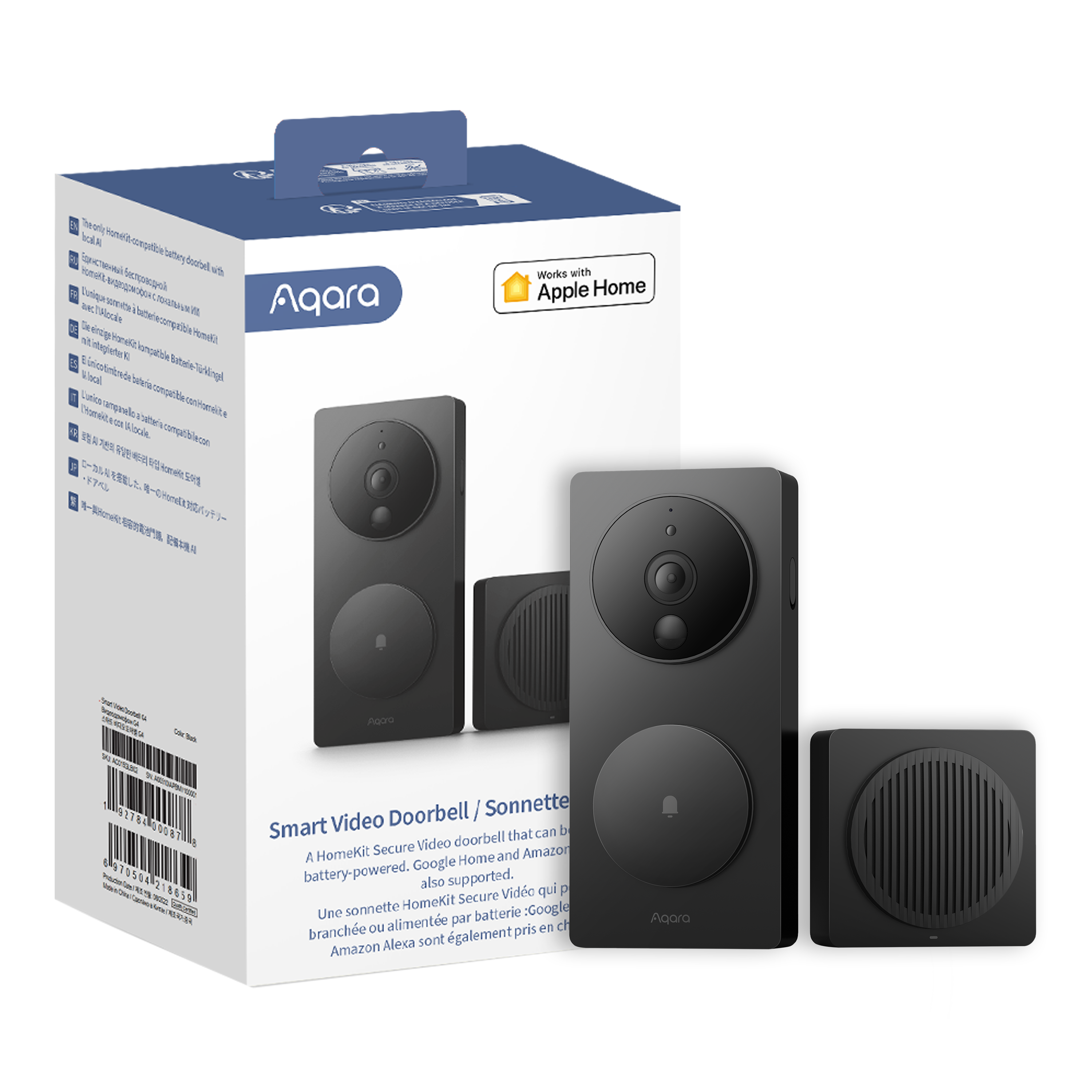 Aqara Smart Video Doorbell - G4 - Smart Home Svd-c03