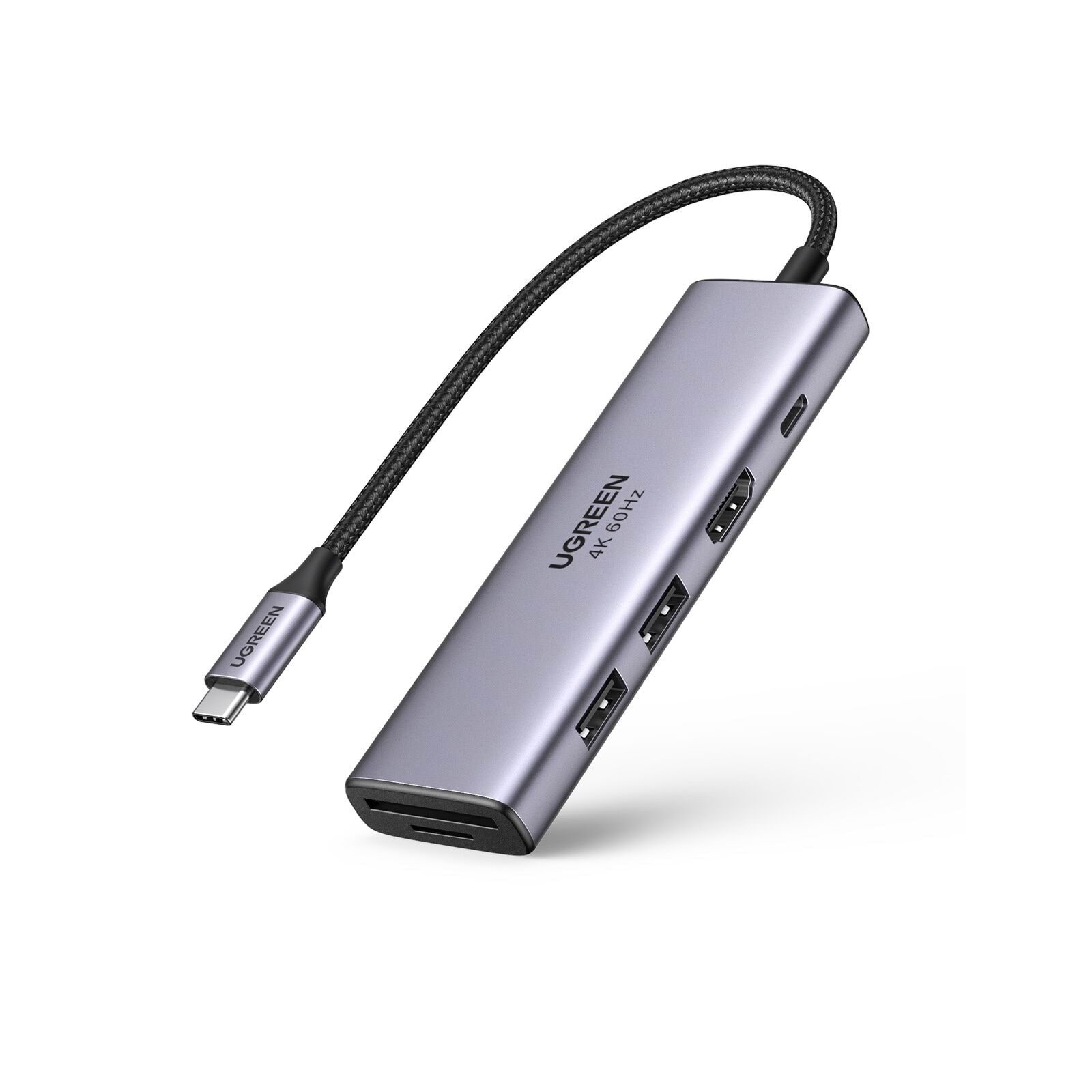Ugreen 6-in-1 Usb-c Multifunction Adapter With PD Charging - Dockingstationen