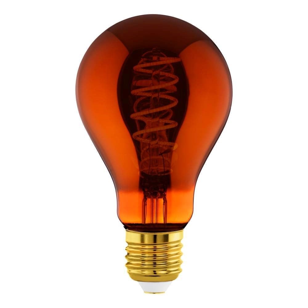 Eglo Led-lampe A75 Spiral 4w/820 30 Lumen Copper Dimmable E27 - Led Birnen