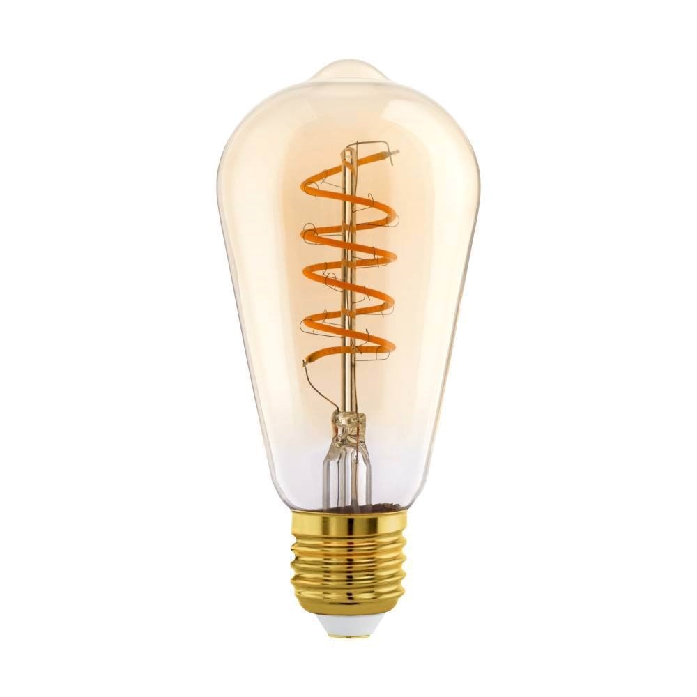 Eglo Led-lampe St64 Spiral 4w/822 270 Lumen Clear 3-step Dimmable E27 - Led Birnen 110077