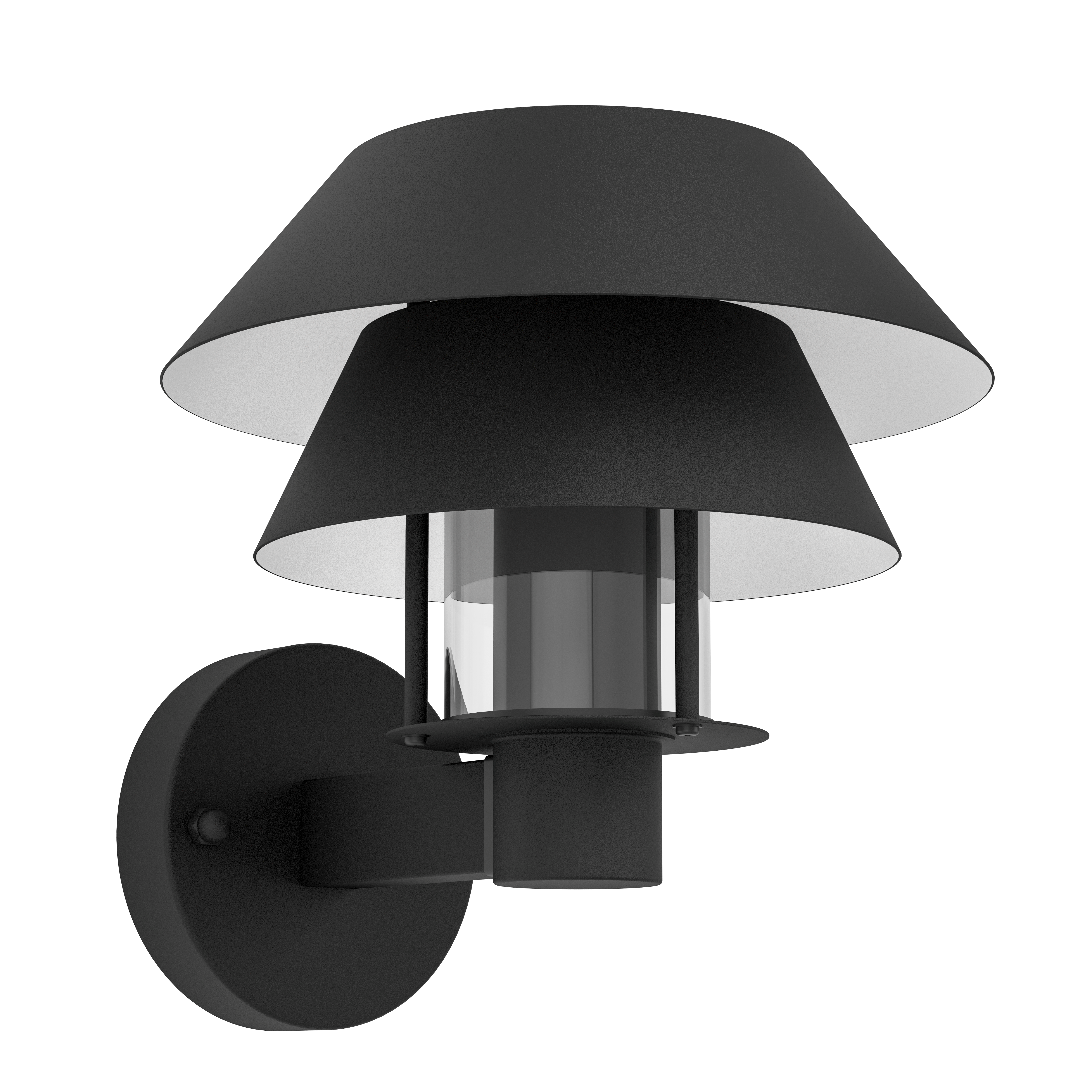 Eglo Chiappera Outdoor Wall Lamp Black - Lampen 900287