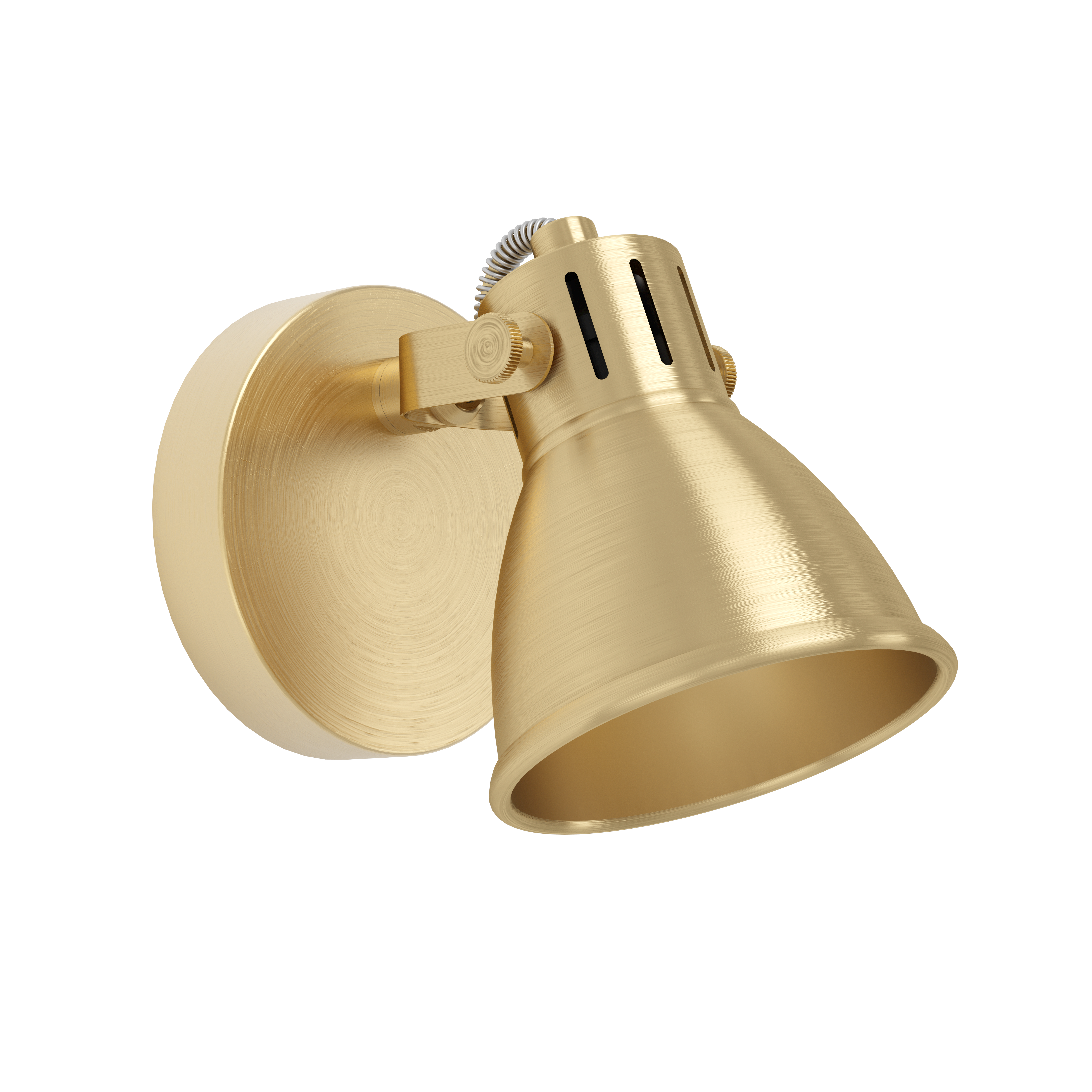 Eglo Seras Spotlight Brushed Steel/gold - Lampen