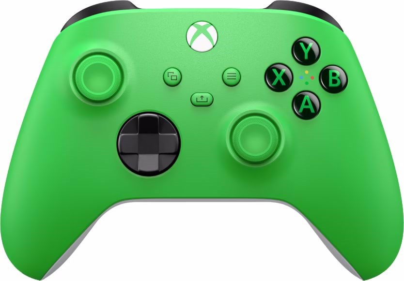 Microsoft Xbox - Velocity Green - Wireless Controller - Microsoft Xbox One - Gaming Zubehoer Qau-00091