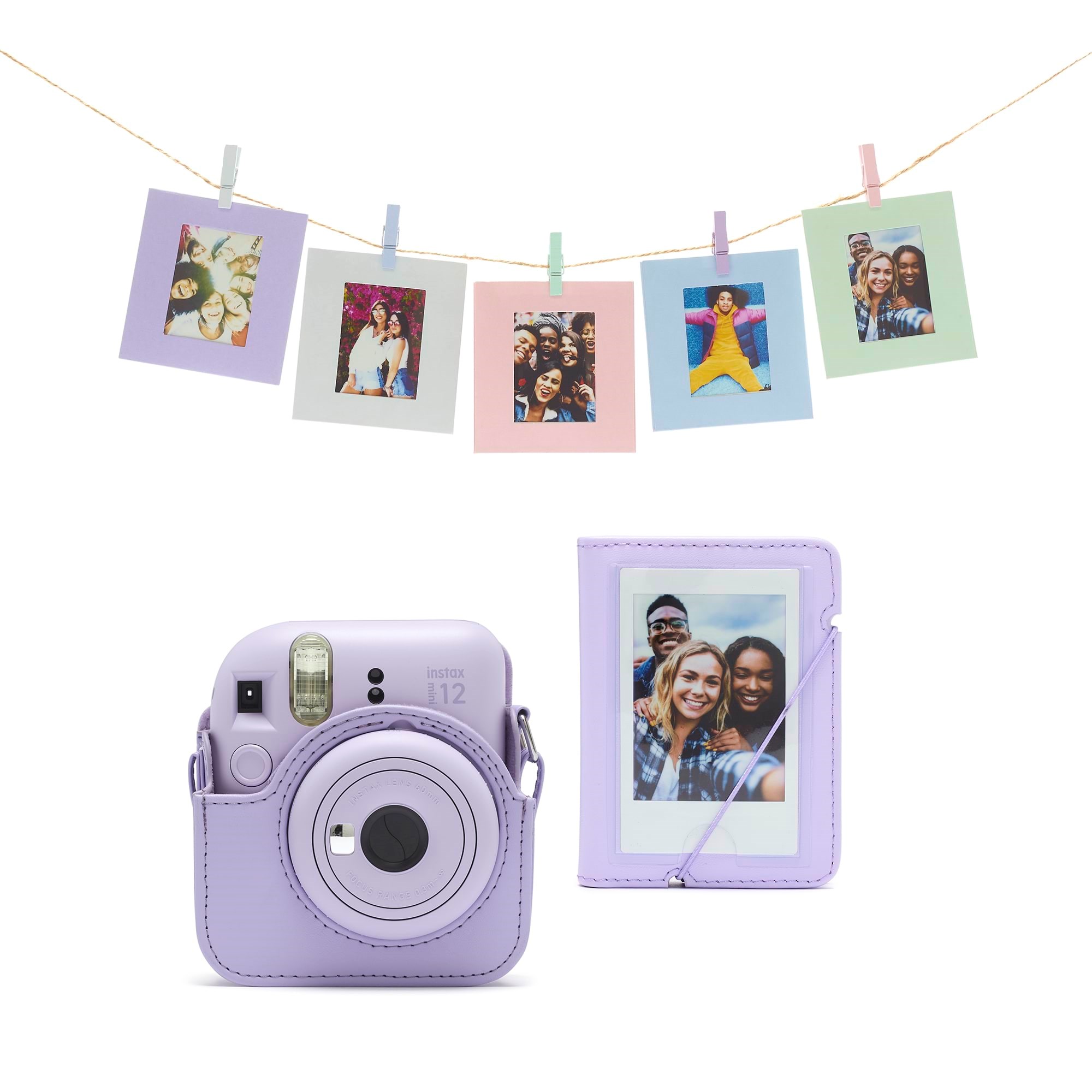 Fujifilm Instax Mini 12 Accessory Kit - Purple - Foto Video Zubehoer 70100157490