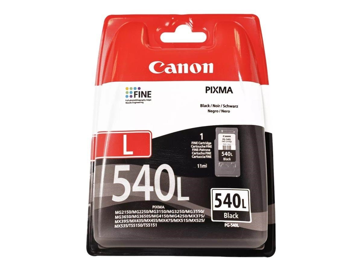 Canon PG 540l / 5224b001 Black - Druckerzubehoer Tinte Toner Schwarz