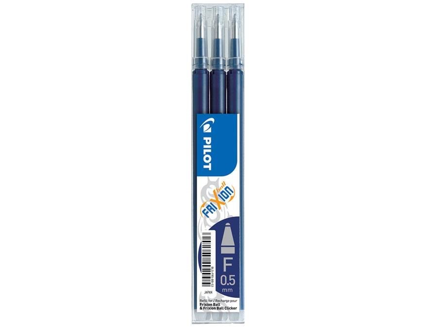Pilot Pen Pilot Frixion - Refill - Blue Black (Pack of 3) - Utensilien Zum Schreiben Und Zeichnen