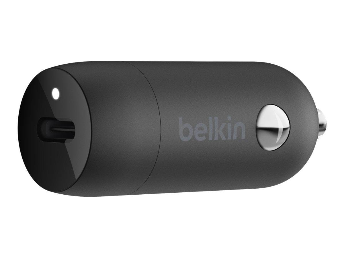 Belkin Boostcharge 30w Usb-c Car Charger - Handys Adapter Und Ladegeraete Cca004btbk