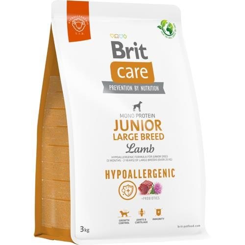 Brit Care Dog Hypoallergenic Junior Large Breed Lamb 3kg - Hunde