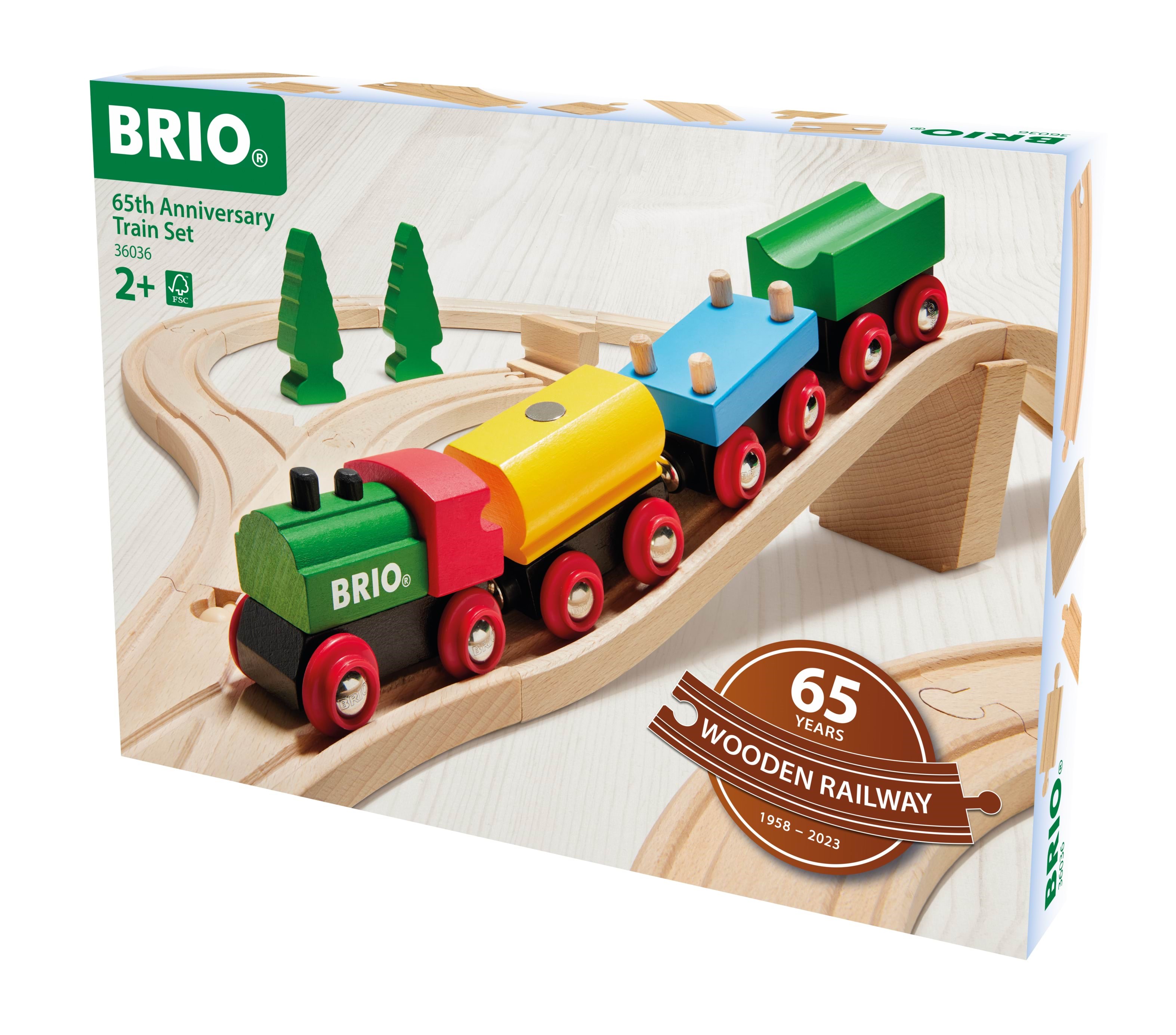Brio Brio 65 Jahre Holzeisenbahn Jubiläums-zugset - Brio Train 36036